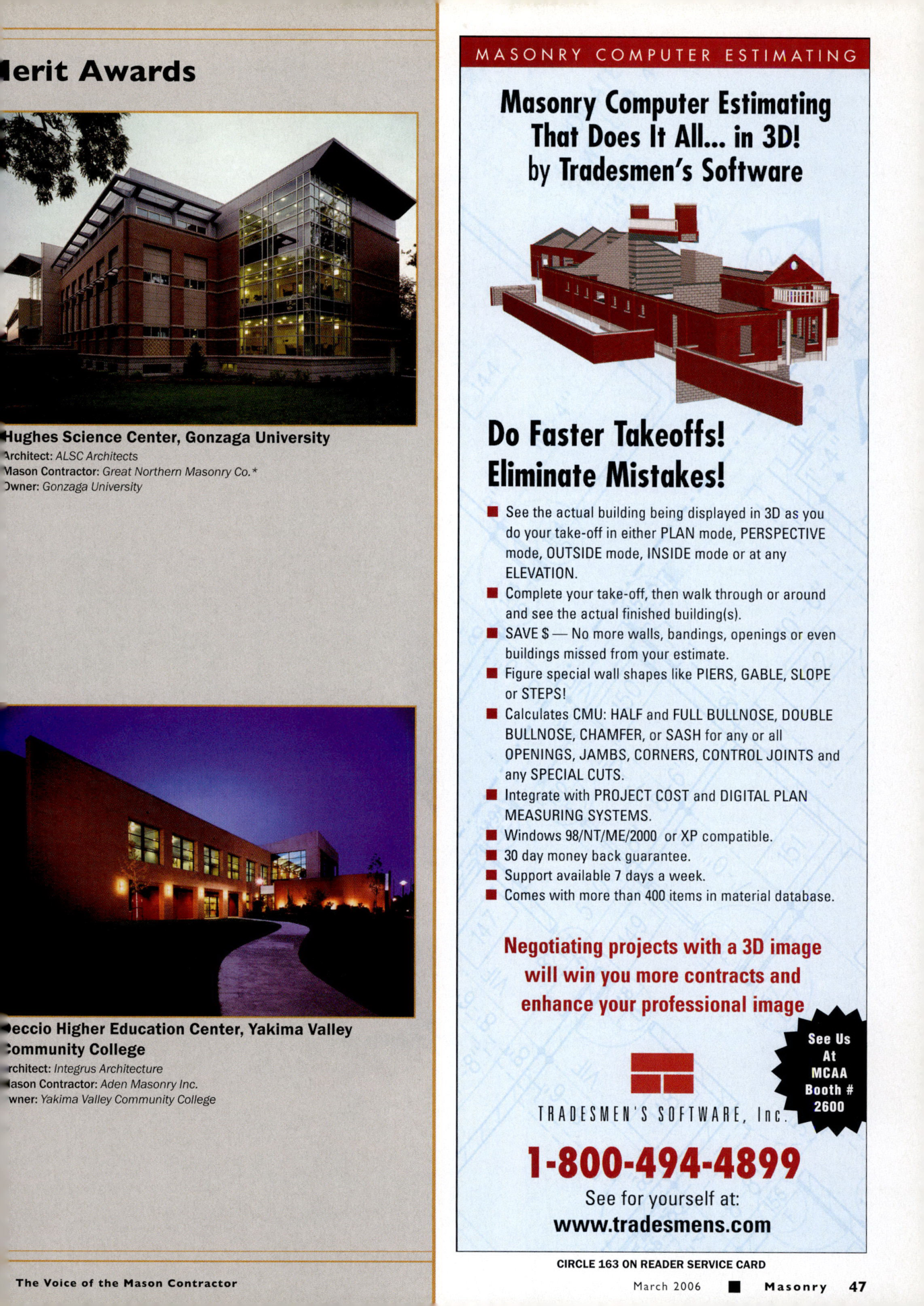 Masonry Magazine March 2006 Page. 49