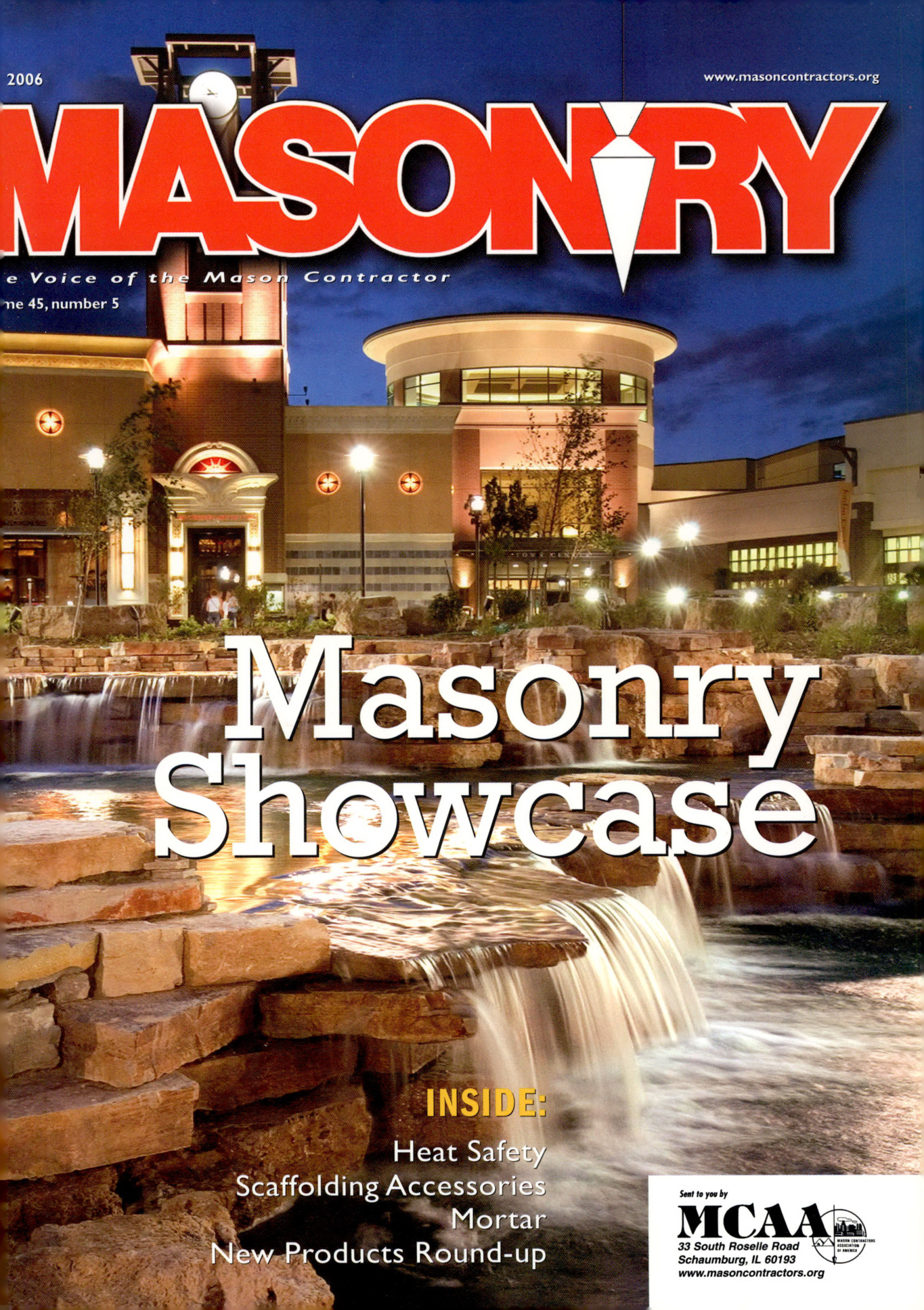 Masonry Magazine May 2006 Page. 1
