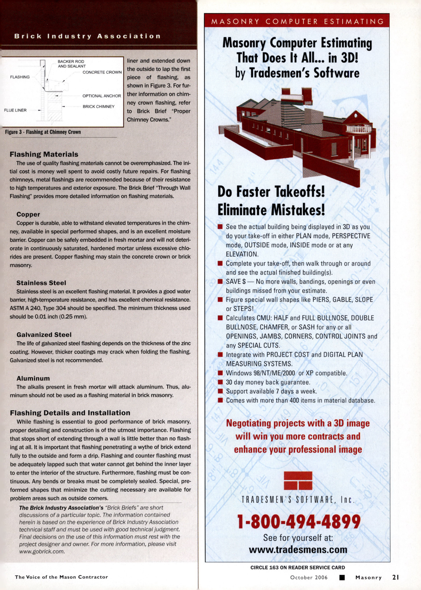 Masonry Magazine October 2006 Page. 23
