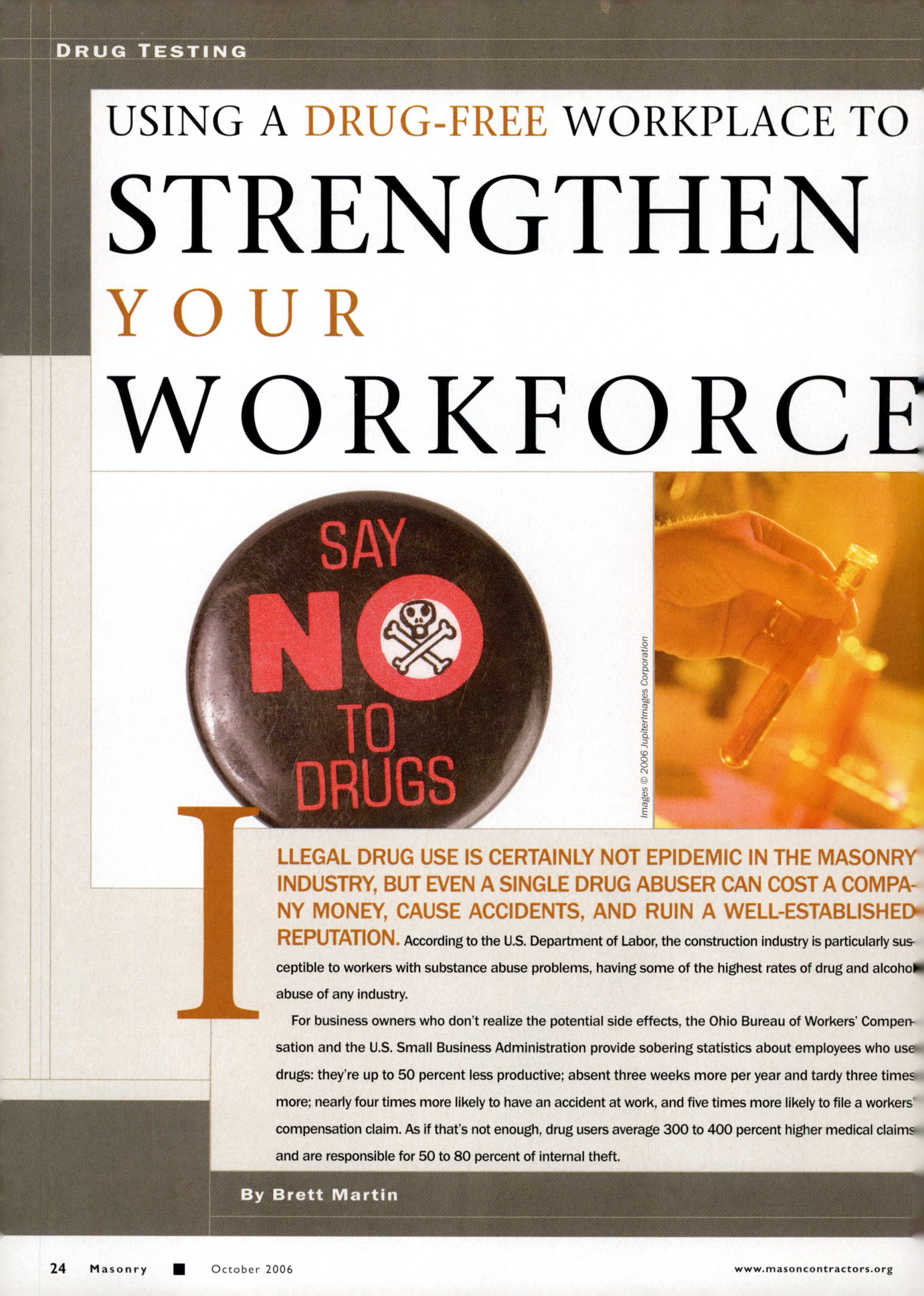 Masonry Magazine October 2006 Page. 26