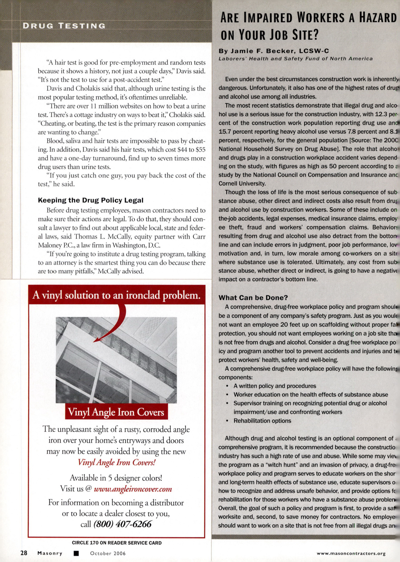 Masonry Magazine October 2006 Page. 30