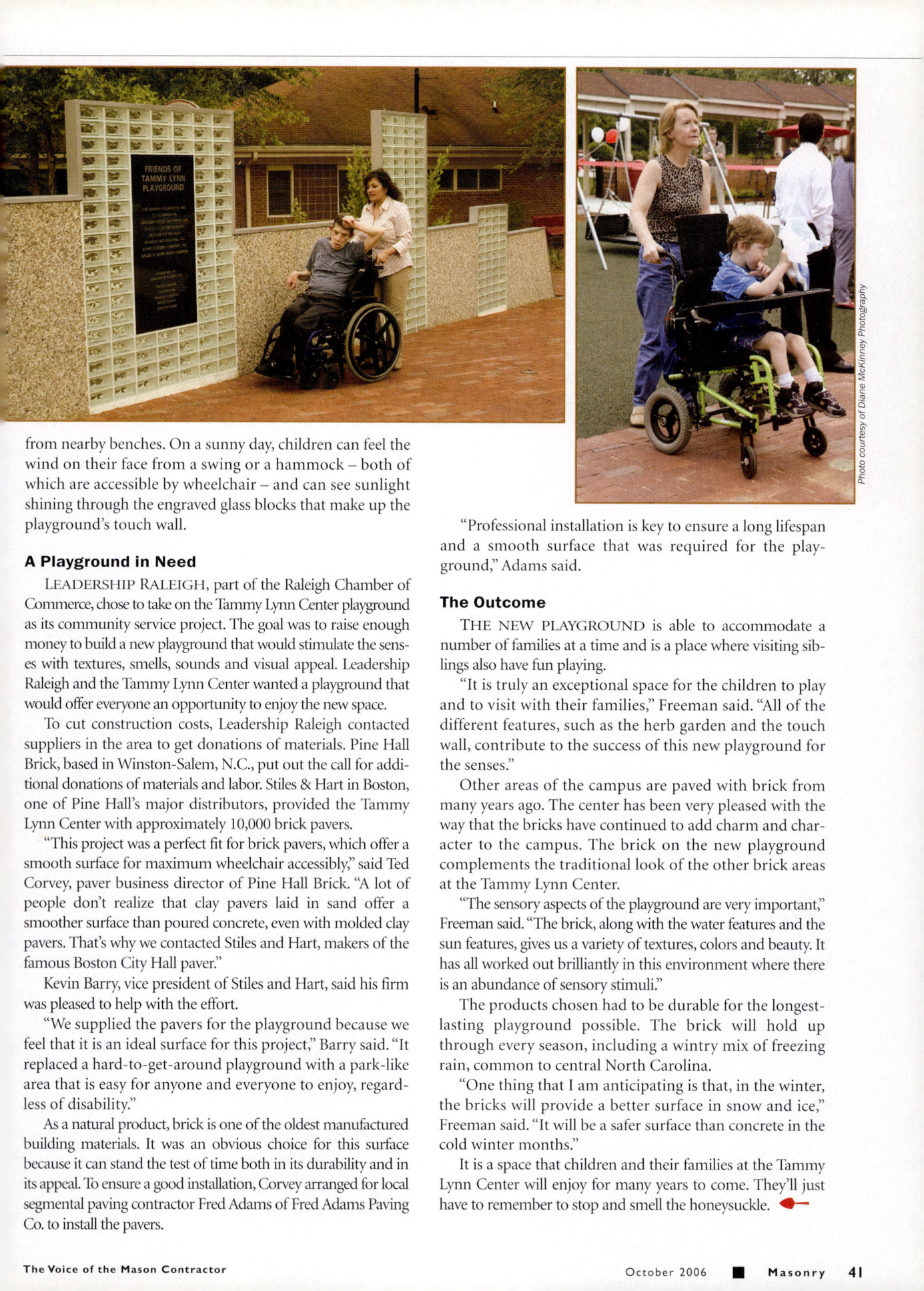 Masonry Magazine October 2006 Page. 43