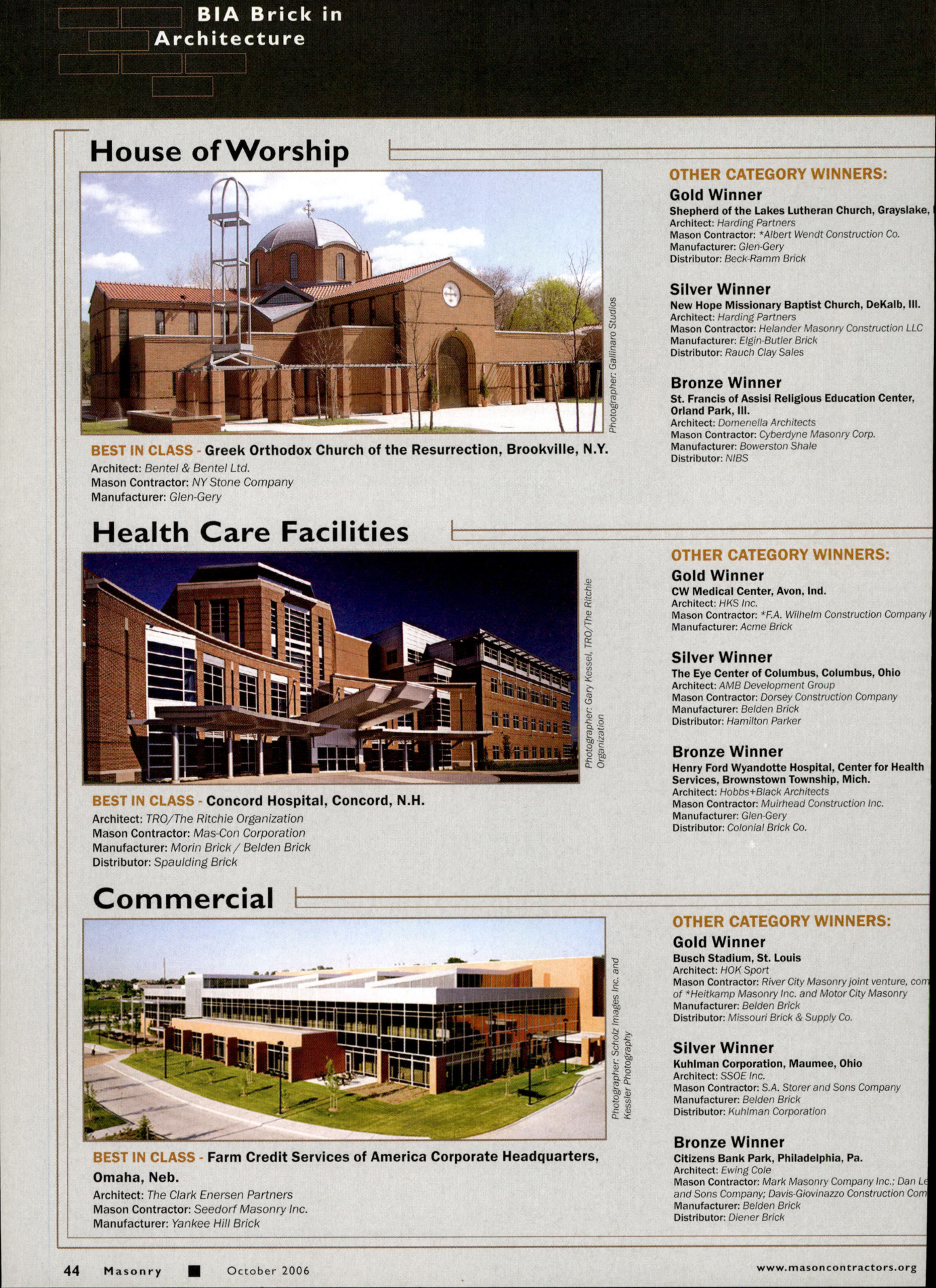 Masonry Magazine October 2006 Page. 46