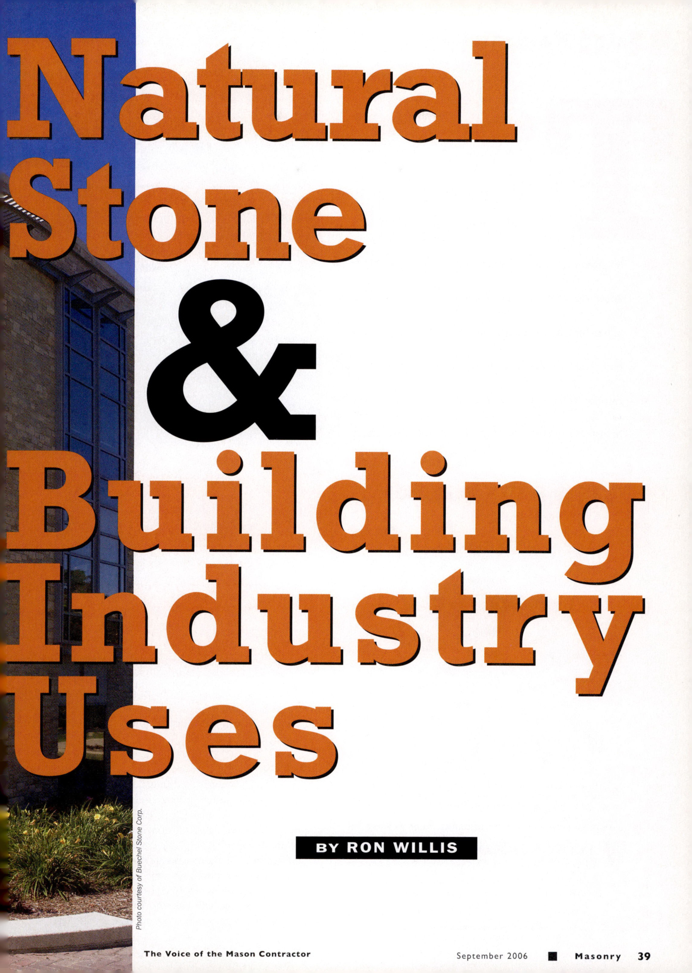 Masonry Magazine September 2006 Page. 41