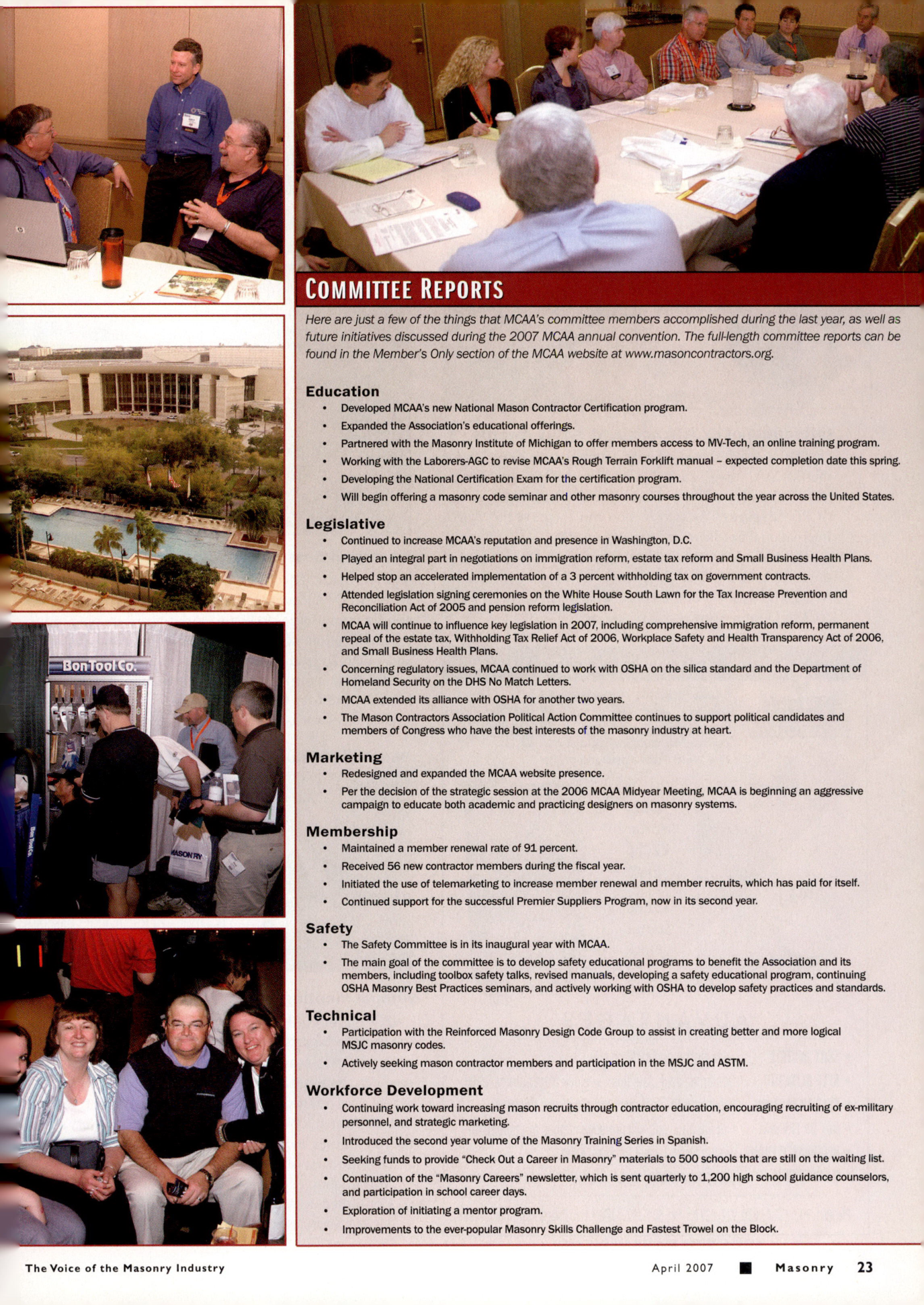 Masonry Magazine April 2007 Page. 25