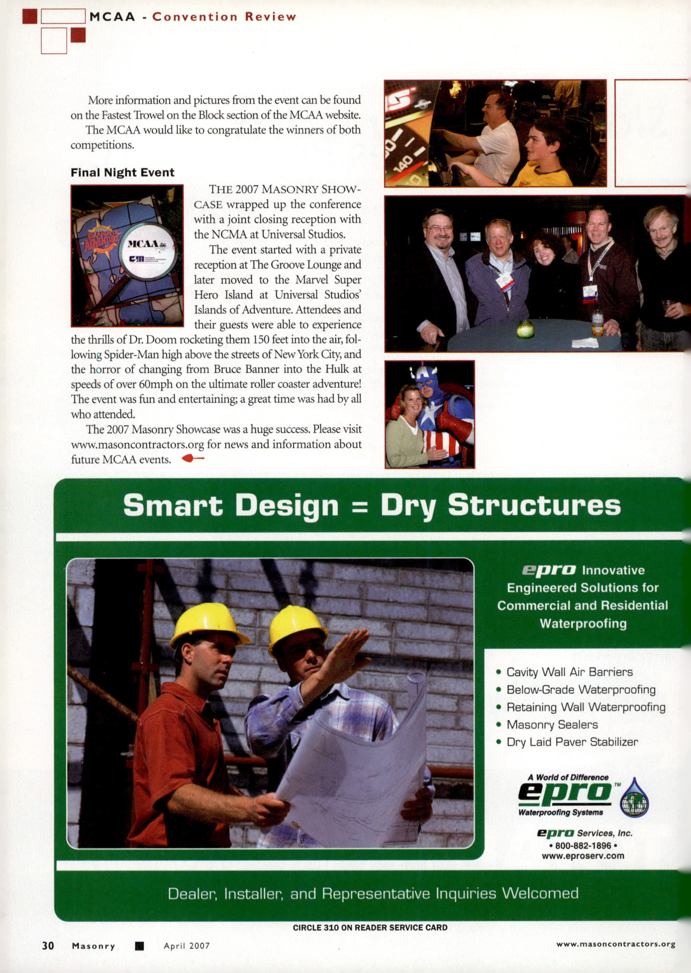 Masonry Magazine April 2007 Page. 32