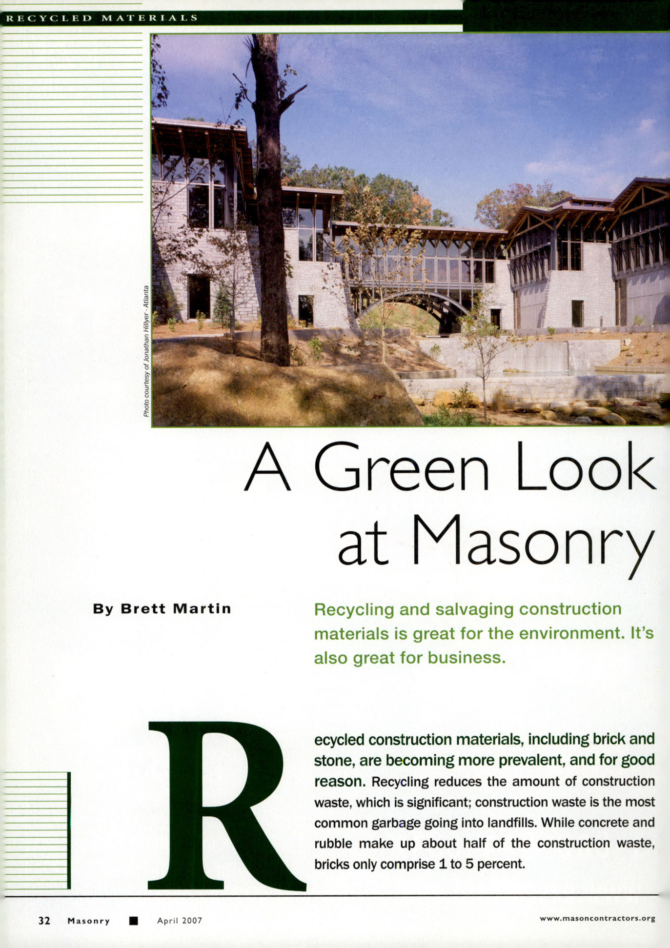 Masonry Magazine April 2007 Page. 34