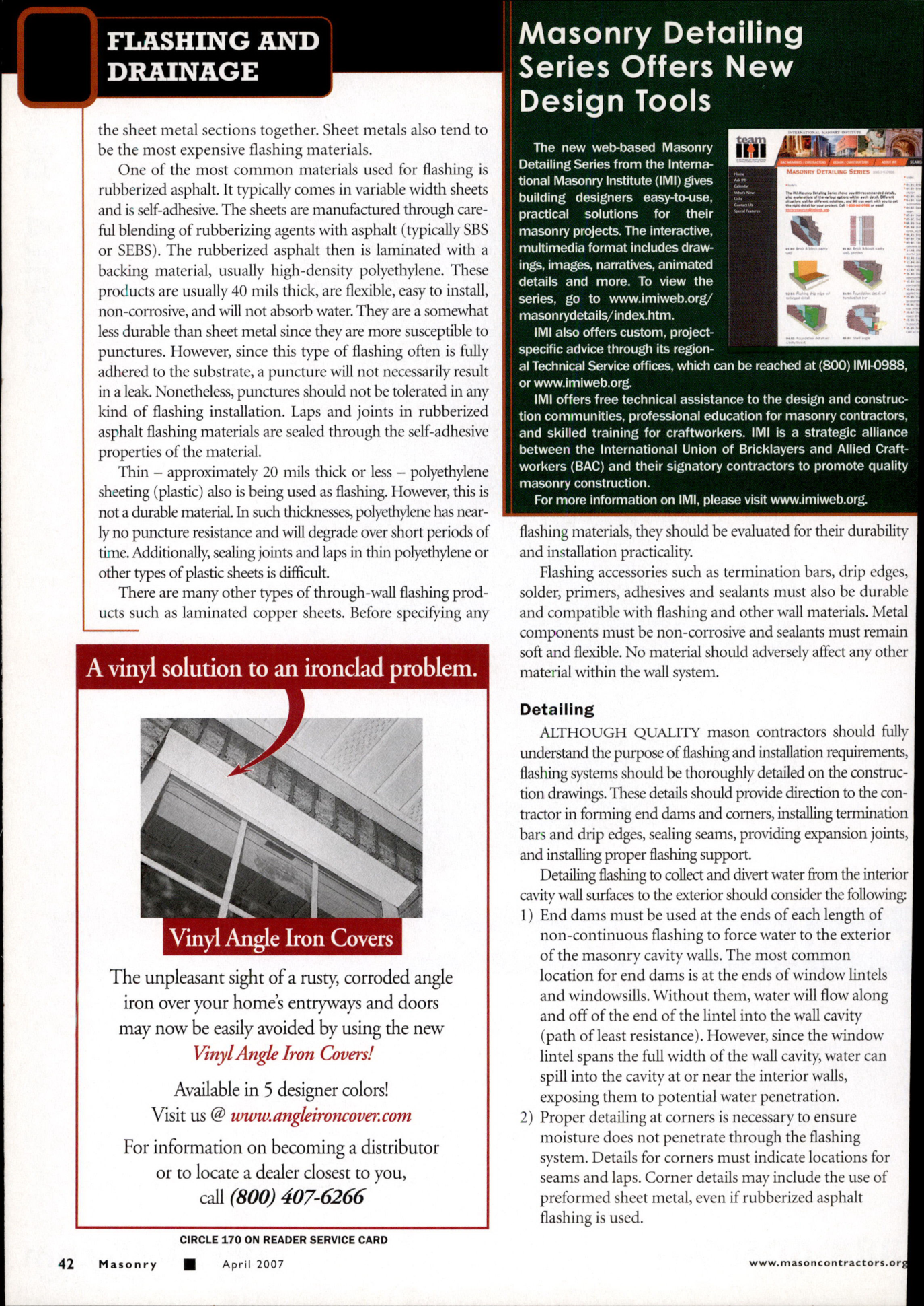 Masonry Magazine April 2007 Page. 44