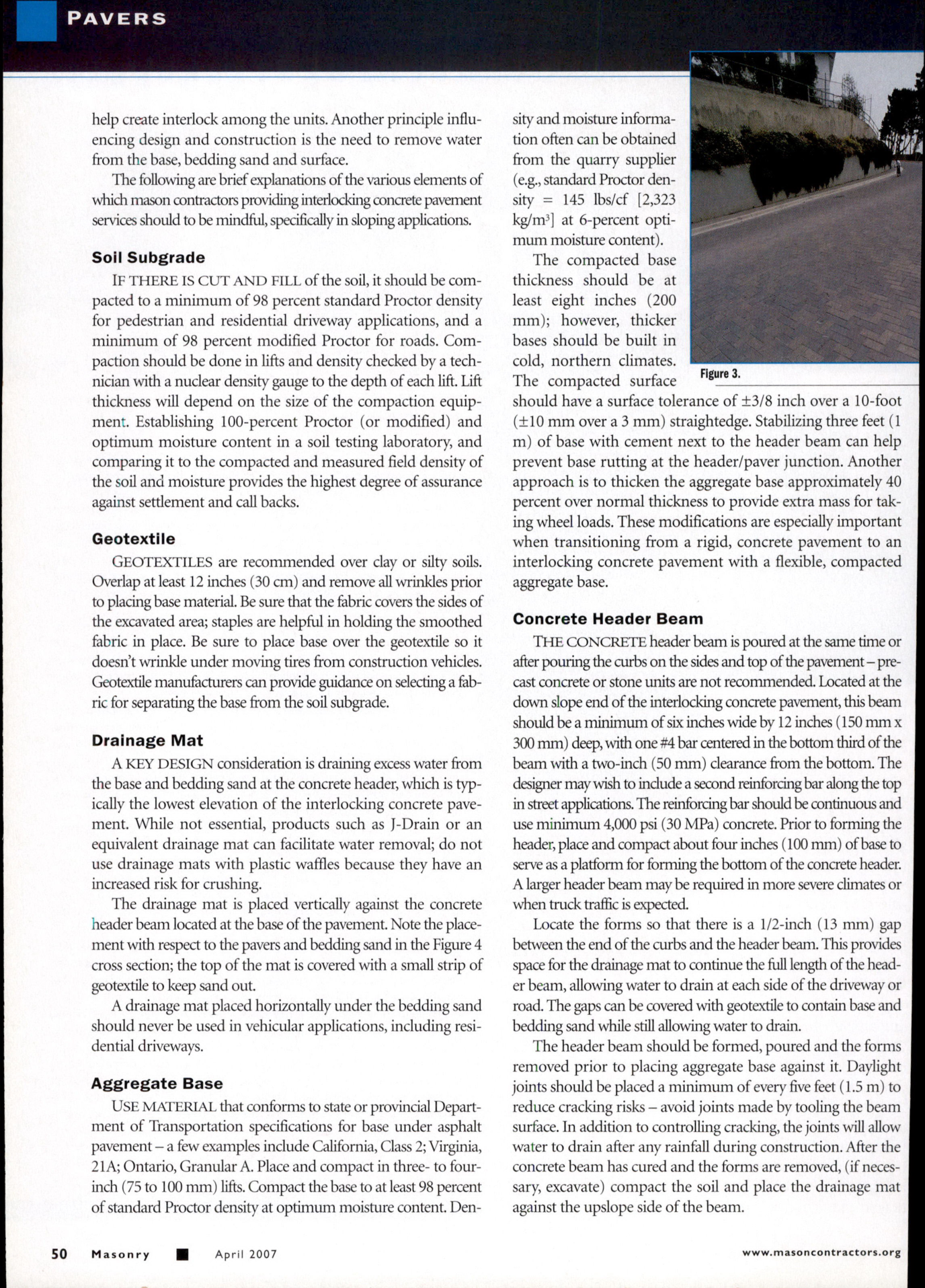Masonry Magazine April 2007 Page. 52
