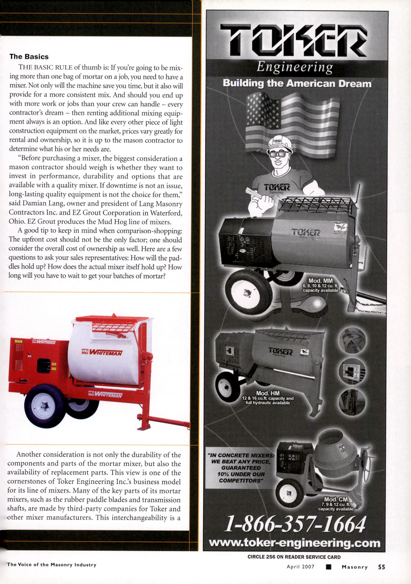 Masonry Magazine April 2007 Page. 57