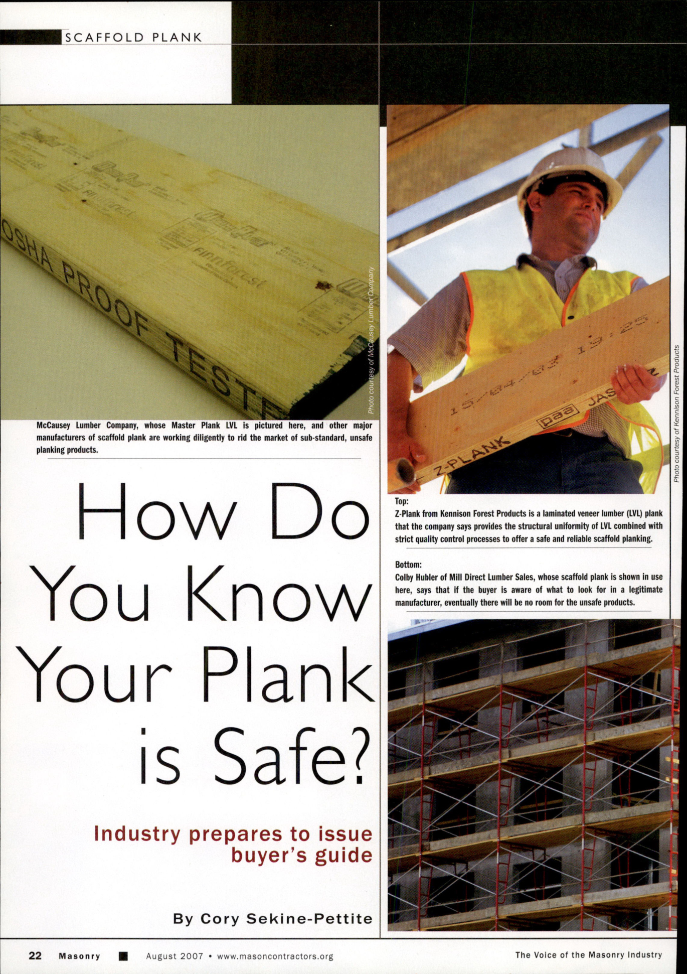 Masonry Magazine August 2007 Page. 24