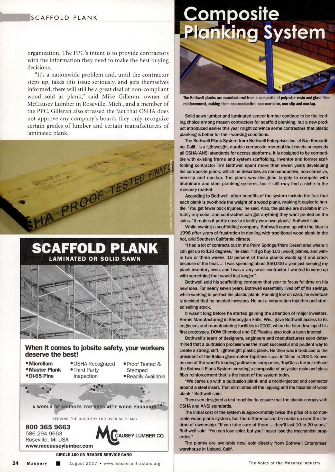 Masonry Magazine August 2007 Page. 26