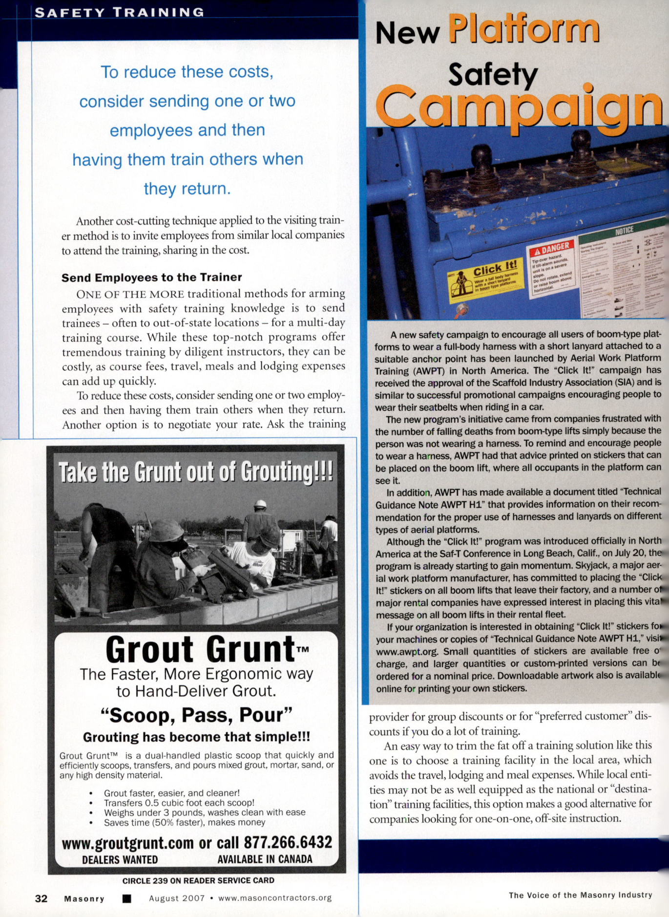 Masonry Magazine August 2007 Page. 34