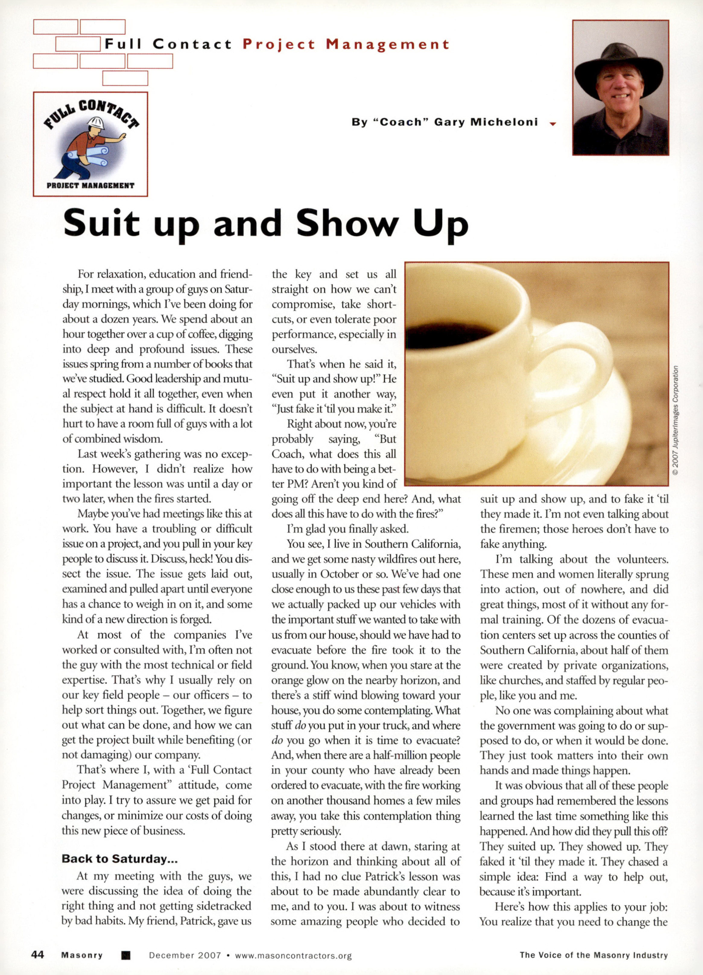Masonry Magazine December 2007 Page. 46