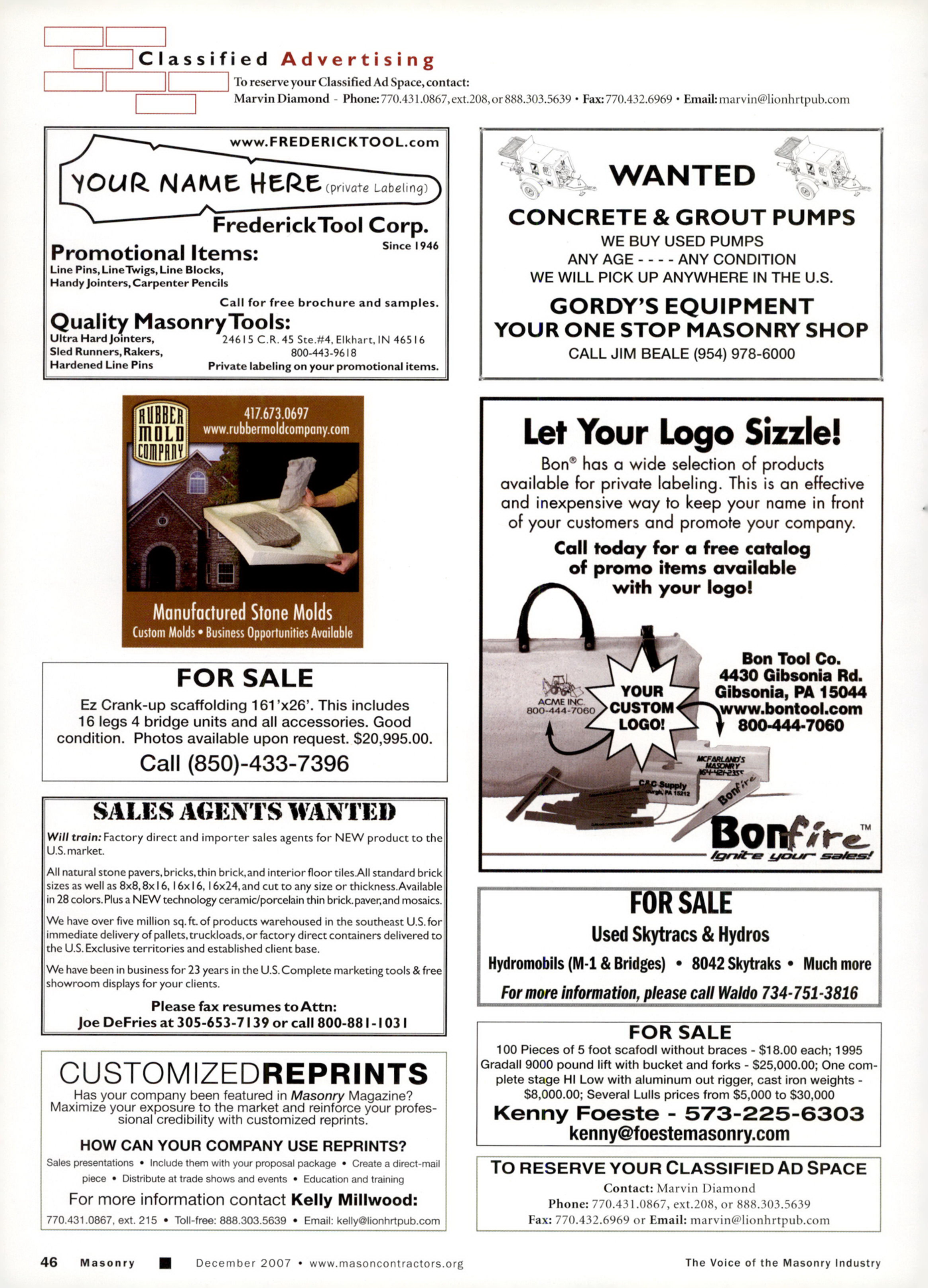 Masonry Magazine December 2007 Page. 48