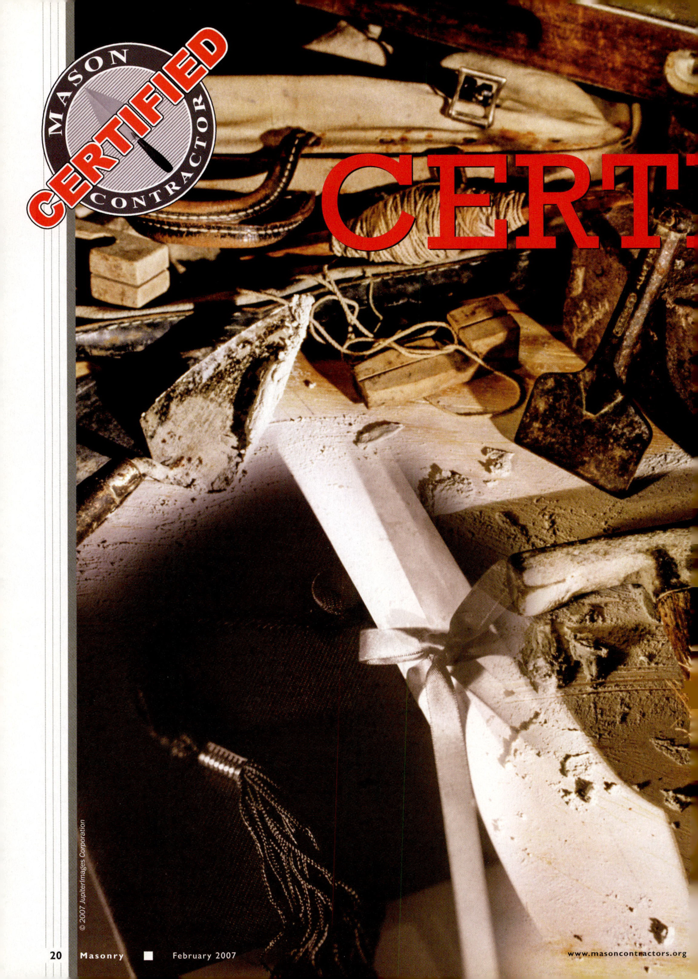 Masonry Magazine February 2007 Page. 26