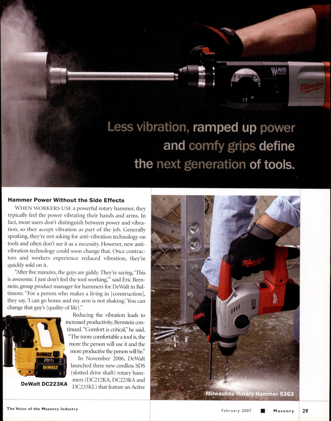 Masonry Magazine February 2007 Page. 35