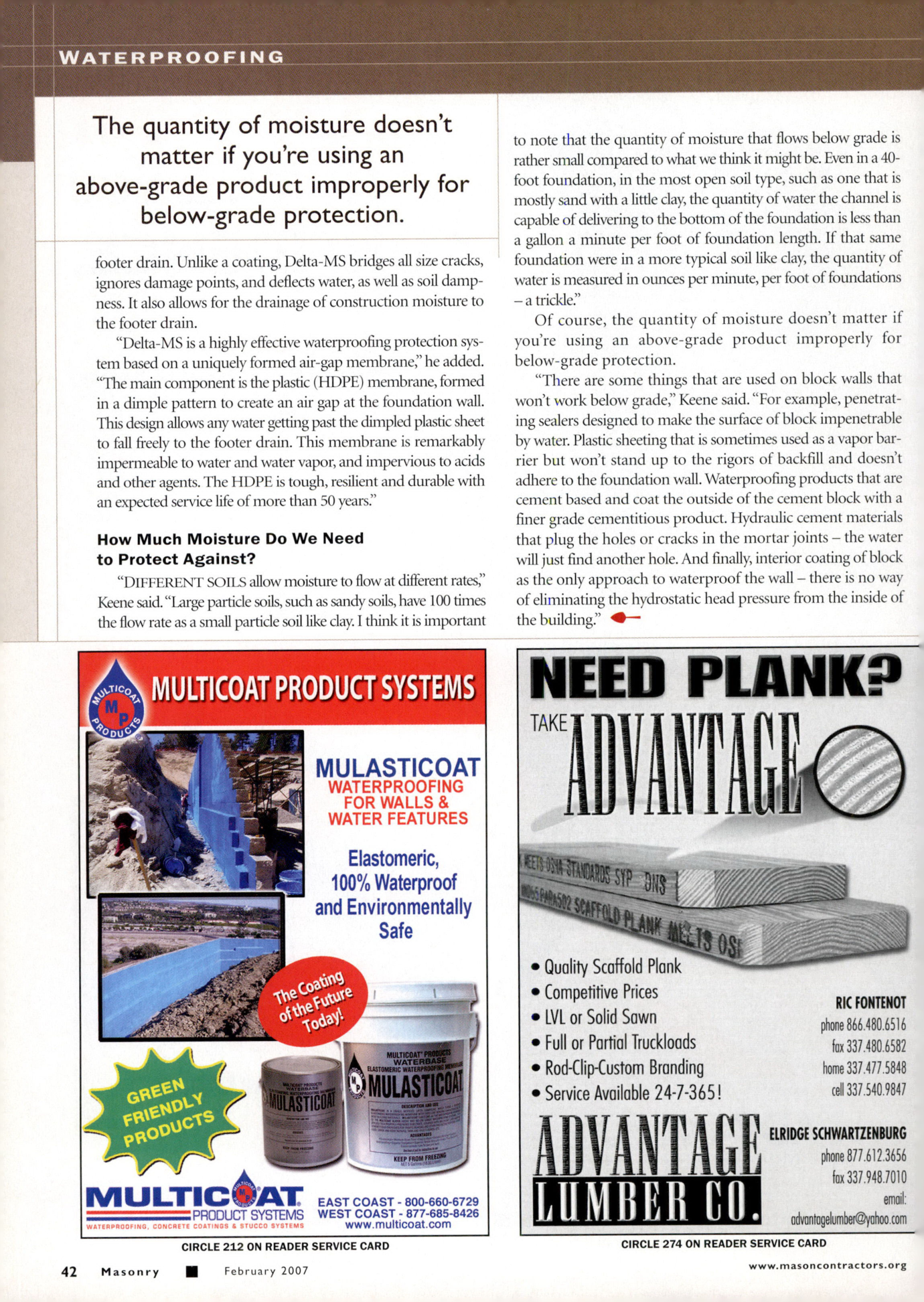 Masonry Magazine February 2007 Page. 48