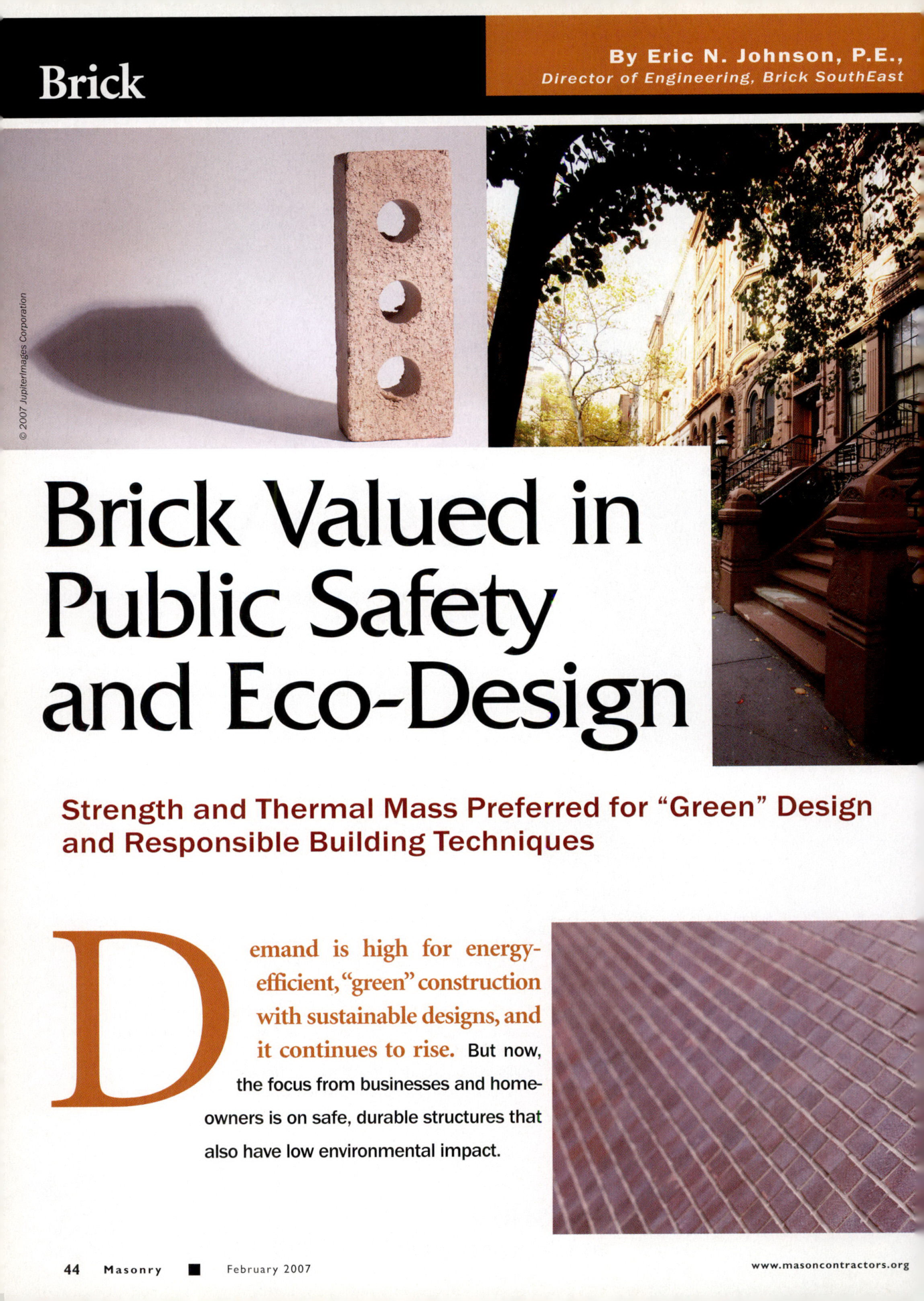 Masonry Magazine February 2007 Page. 50