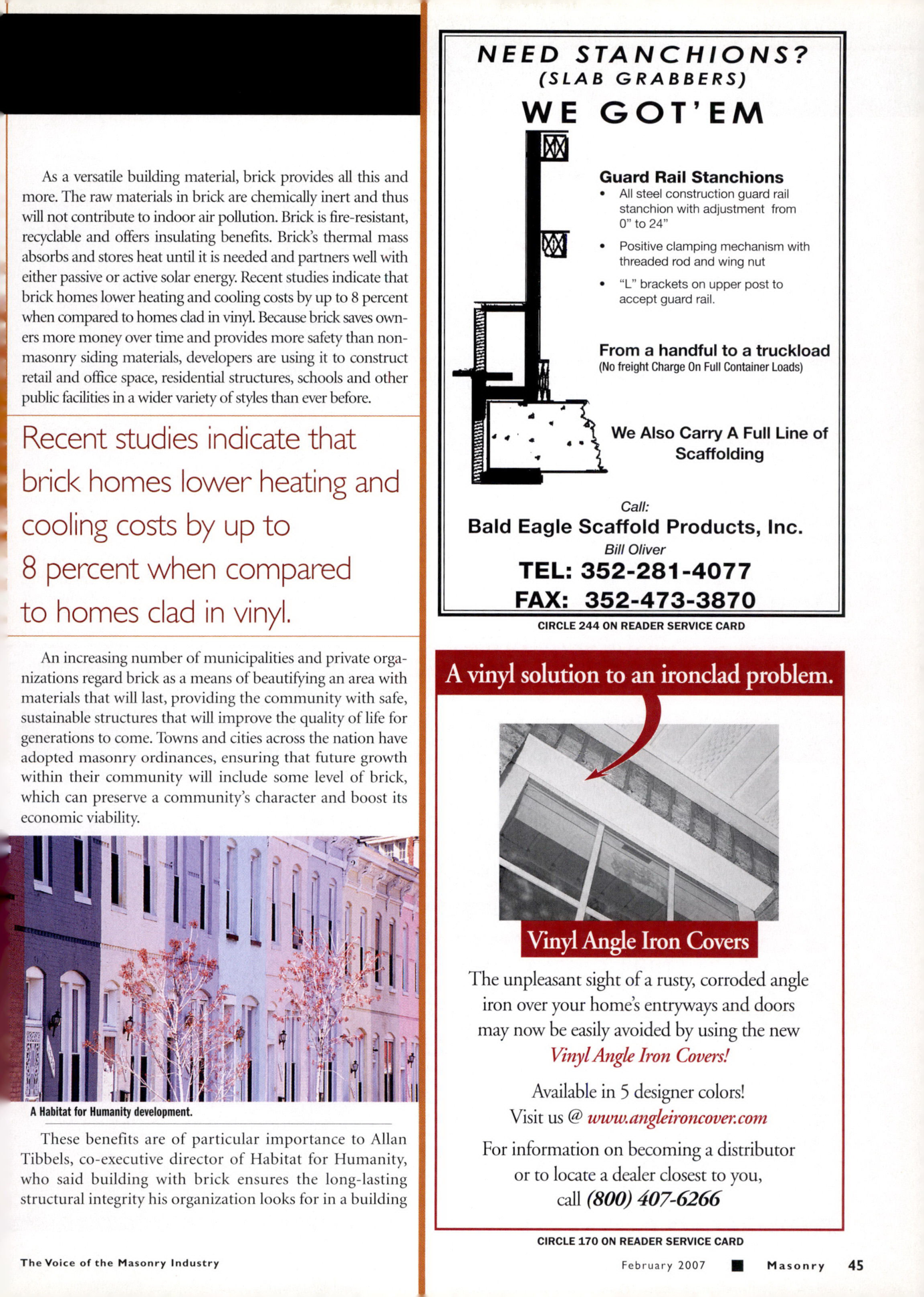 Masonry Magazine February 2007 Page. 51
