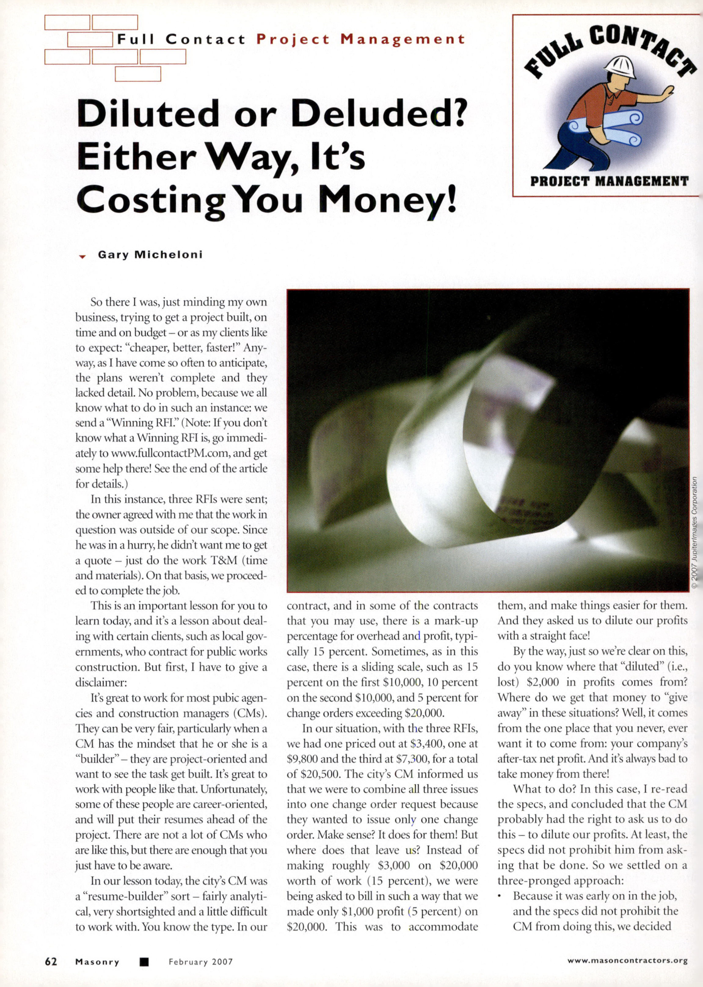 Masonry Magazine February 2007 Page. 68