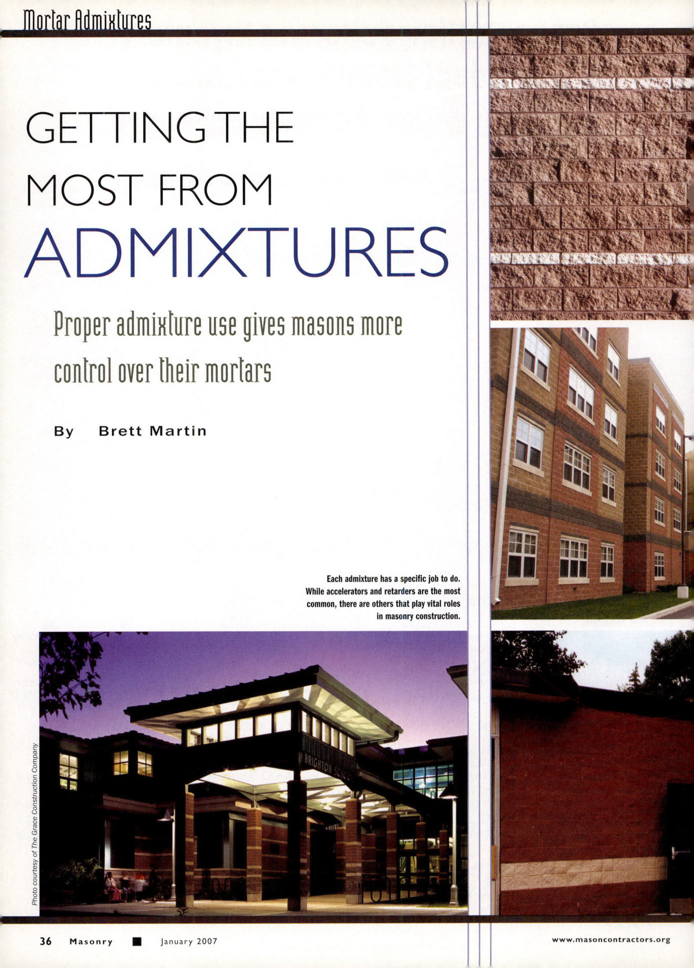 Masonry Magazine January 2007 Page. 42