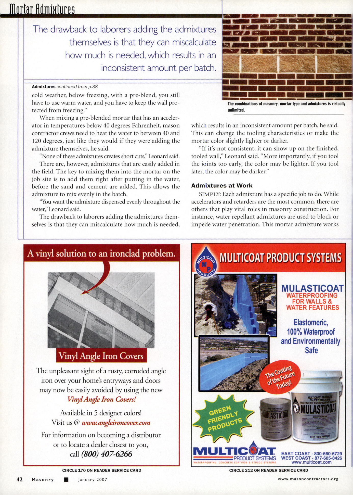 Masonry Magazine January 2007 Page. 48