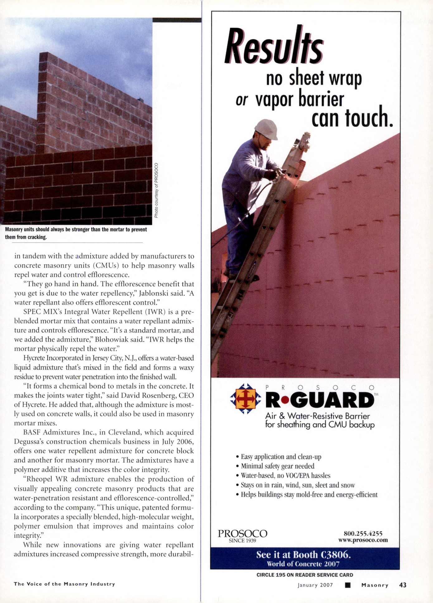 Masonry Magazine January 2007 Page. 49