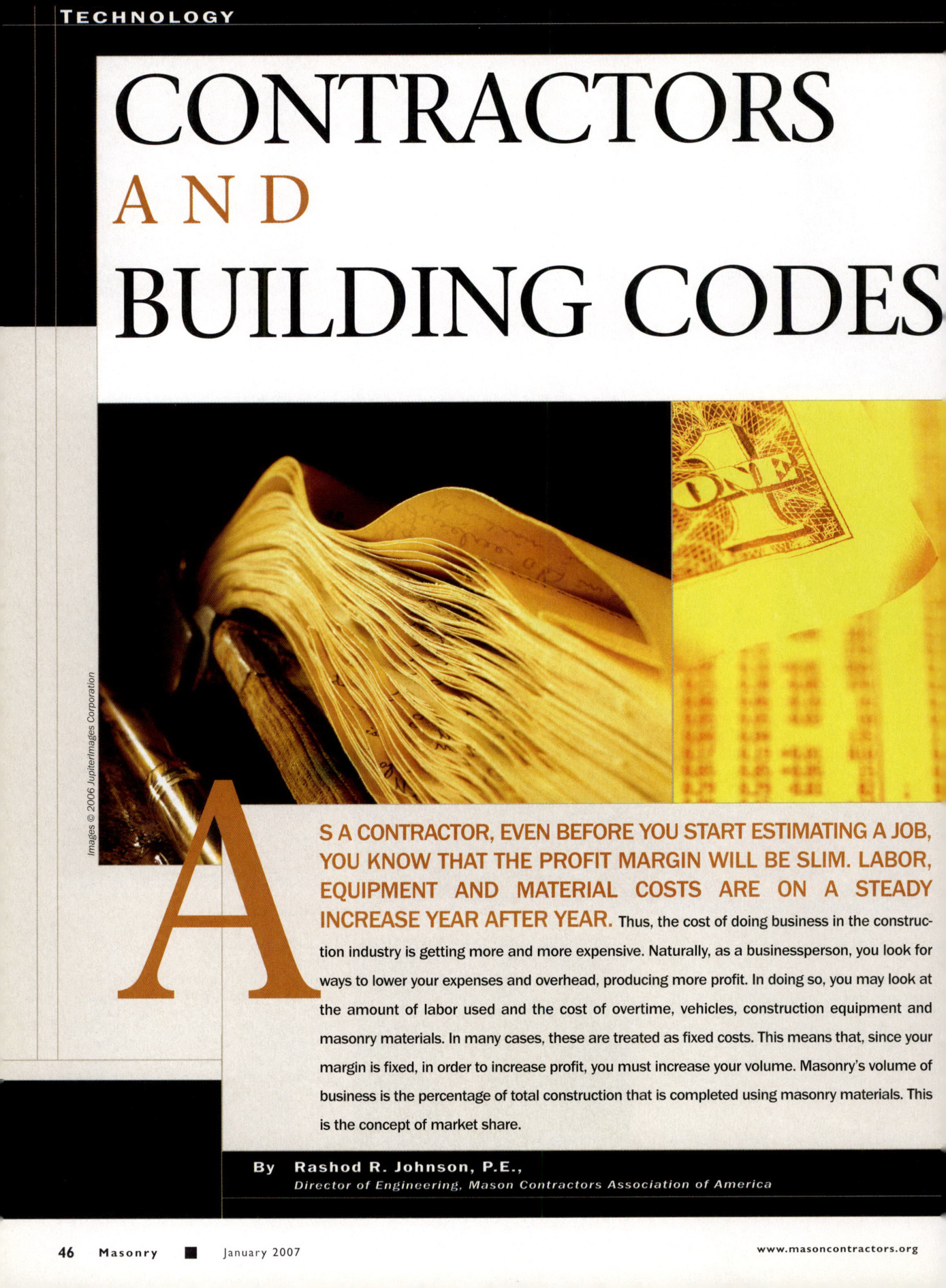 Masonry Magazine January 2007 Page. 52