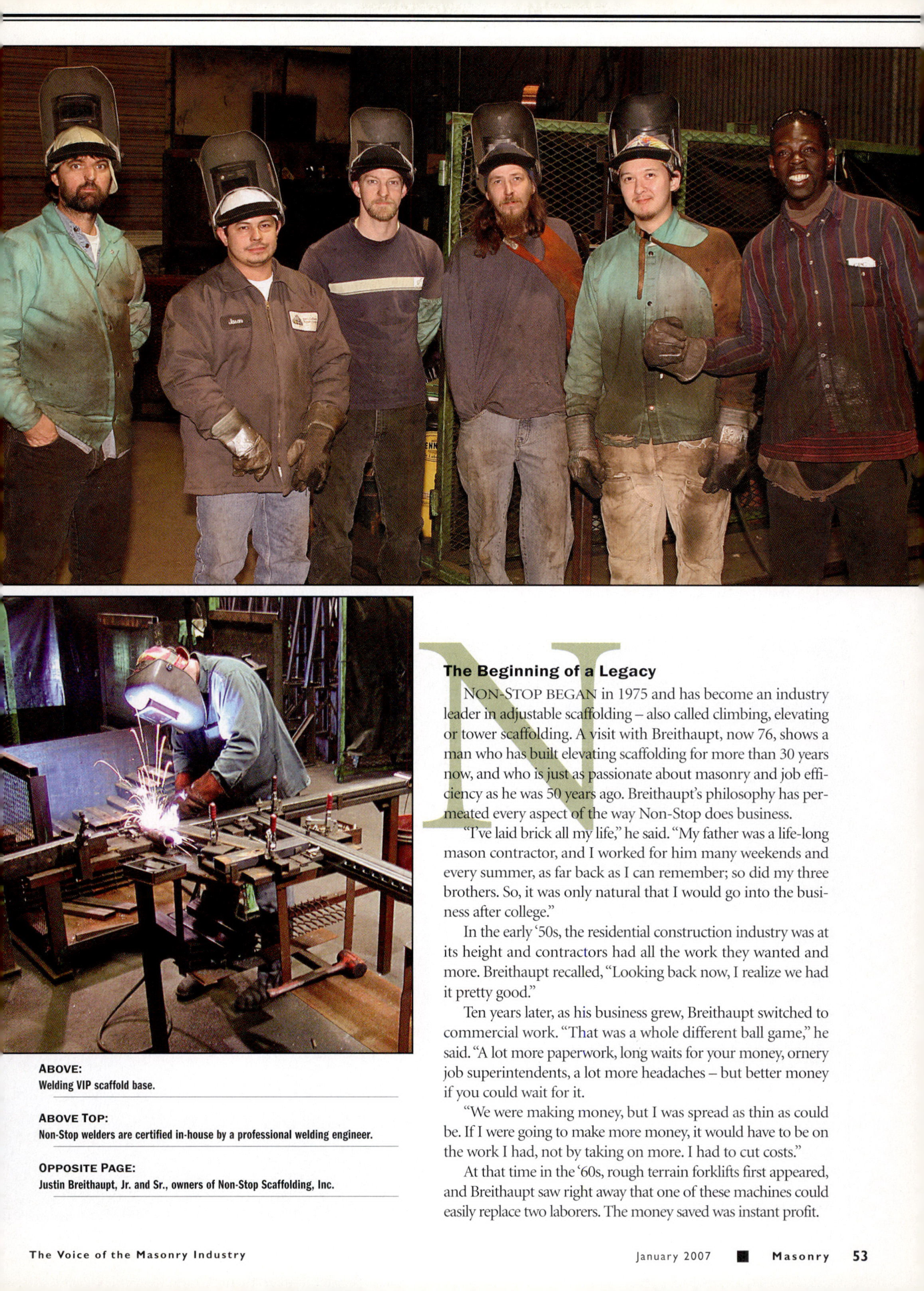 Masonry Magazine January 2007 Page. 59