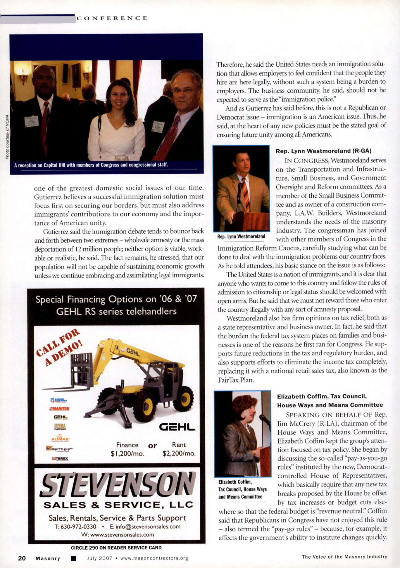 Masonry Magazine July 2007 Page. 22