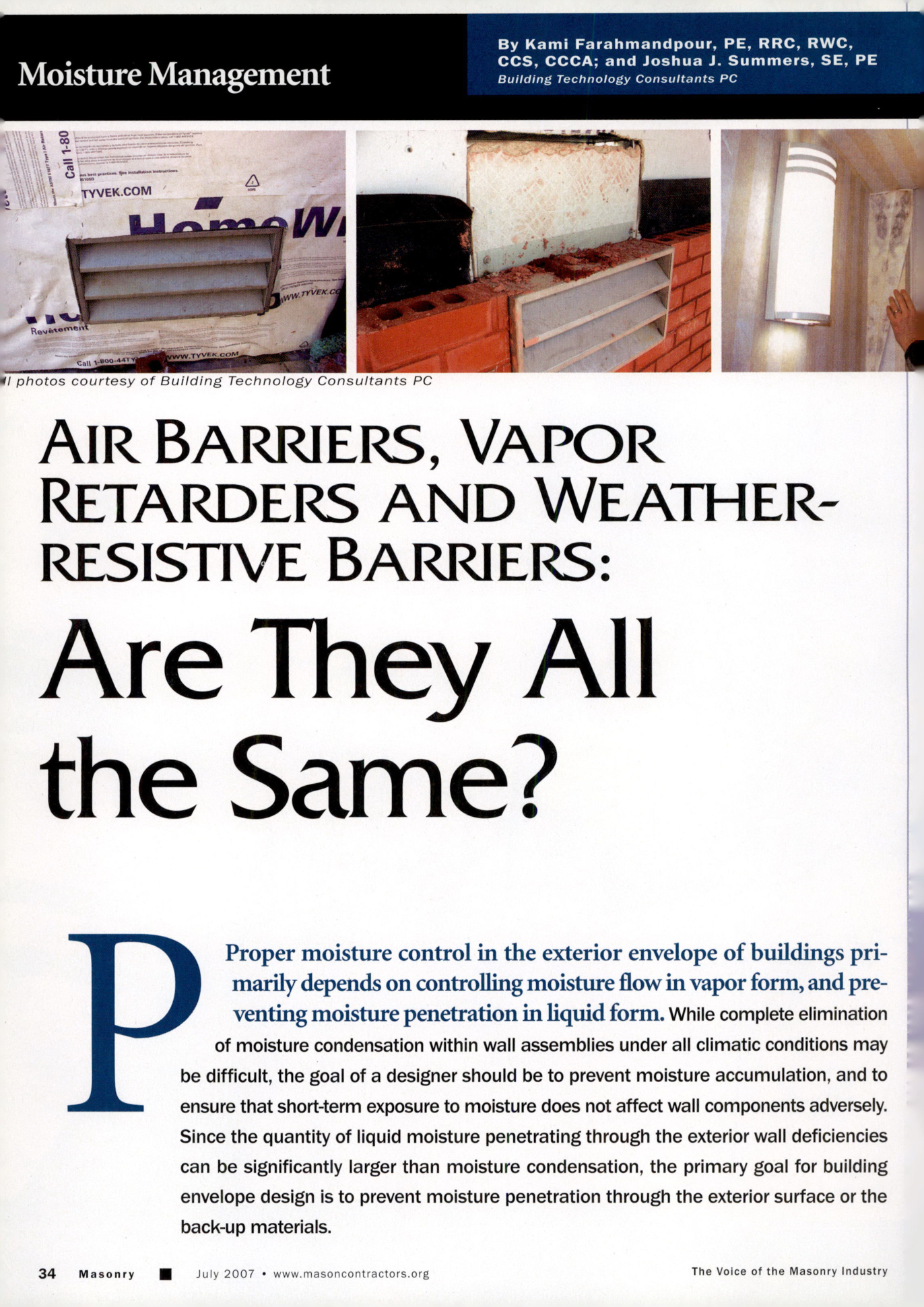 Masonry Magazine July 2007 Page. 36