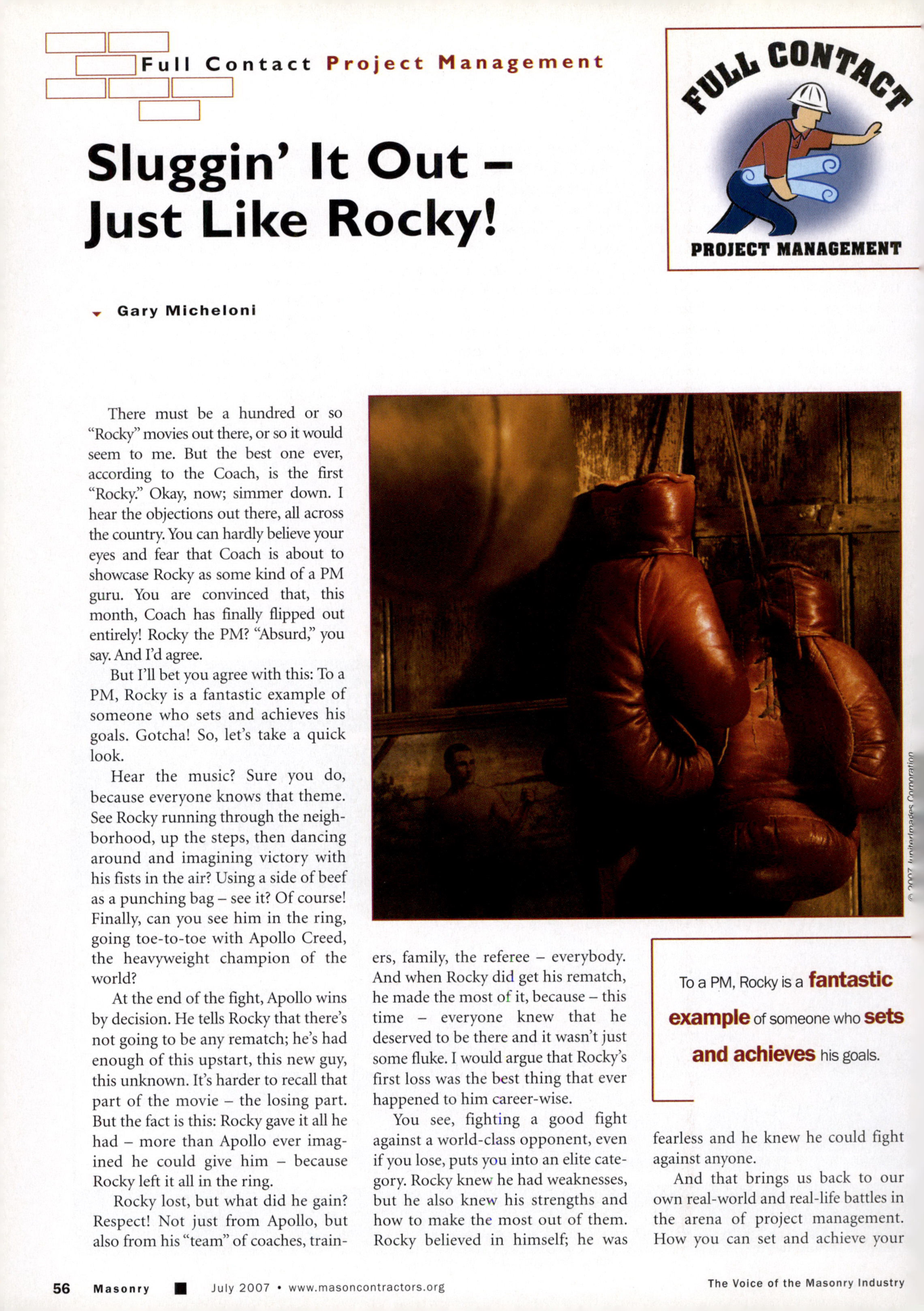 Masonry Magazine July 2007 Page. 58