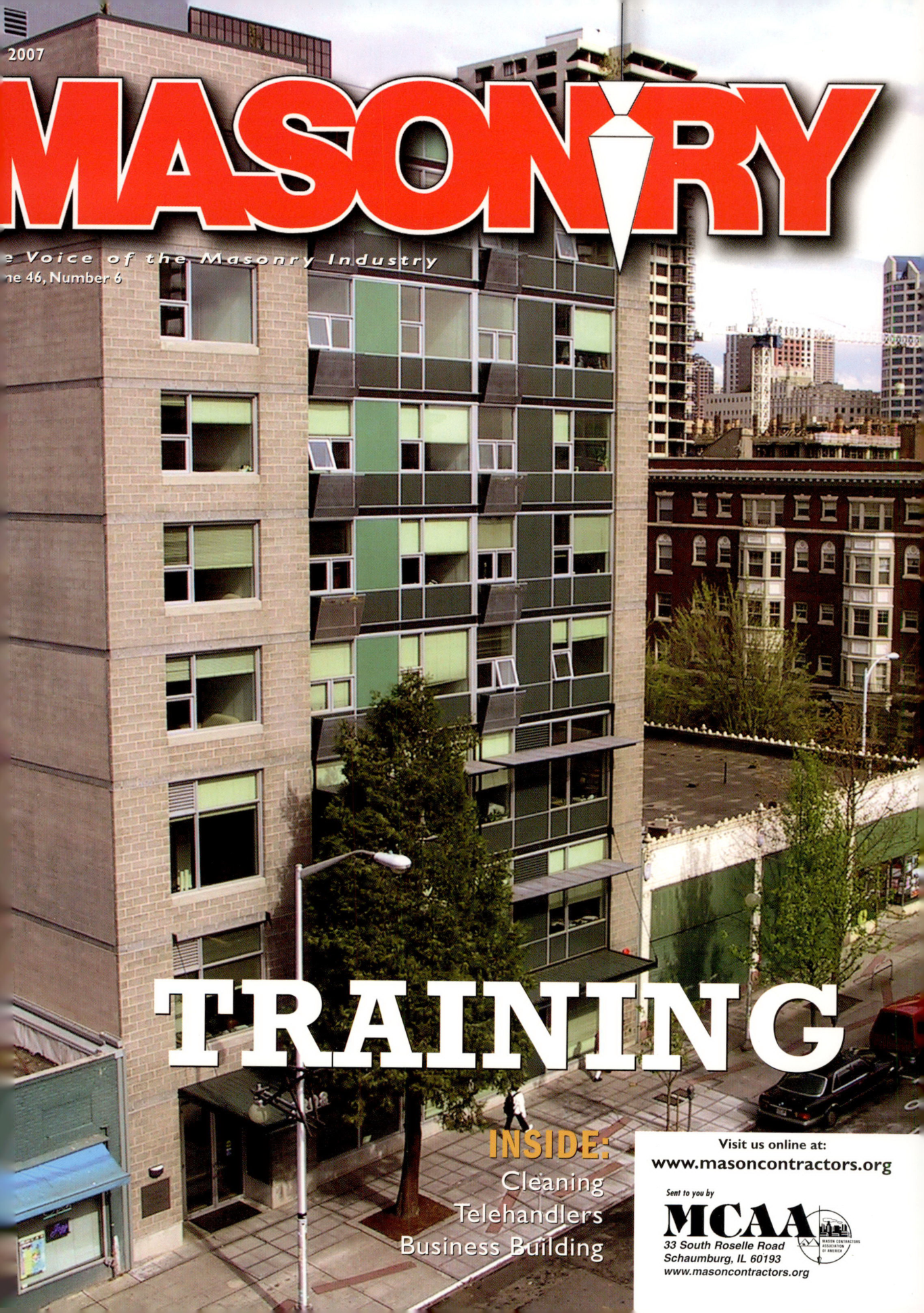 Masonry Magazine June 2007 Page. 1