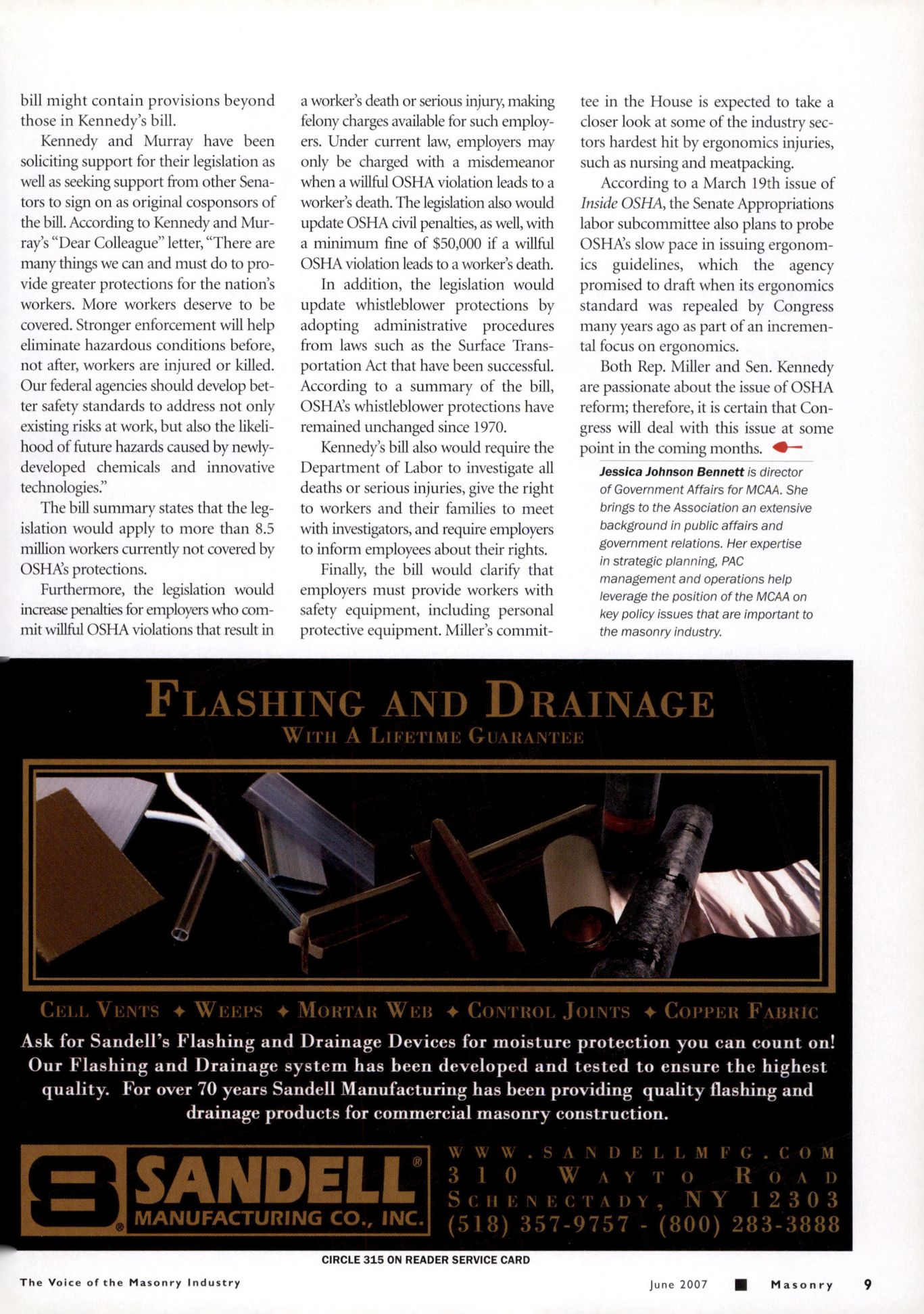 Masonry Magazine June 2007 Page. 11