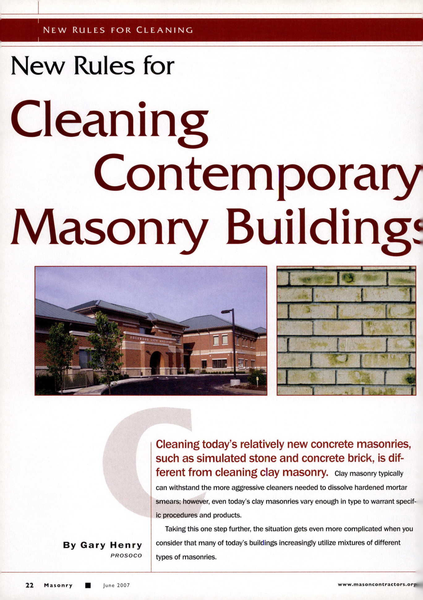 Masonry Magazine June 2007 Page. 24