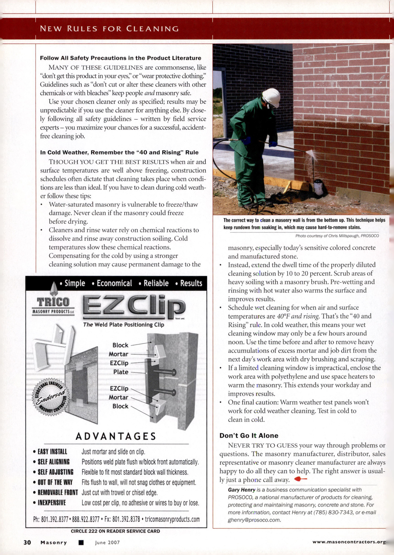 Masonry Magazine June 2007 Page. 32