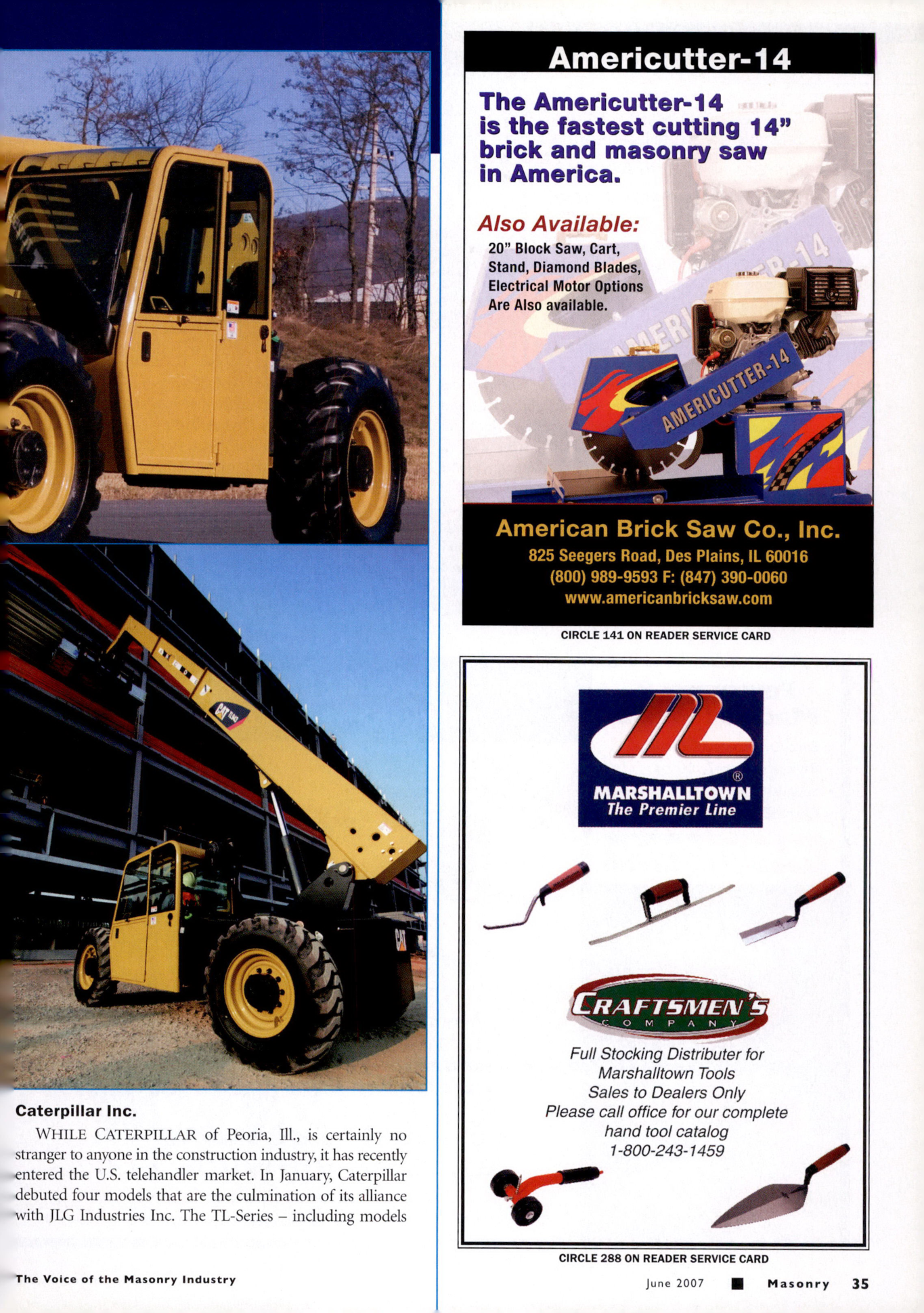 Masonry Magazine June 2007 Page. 37