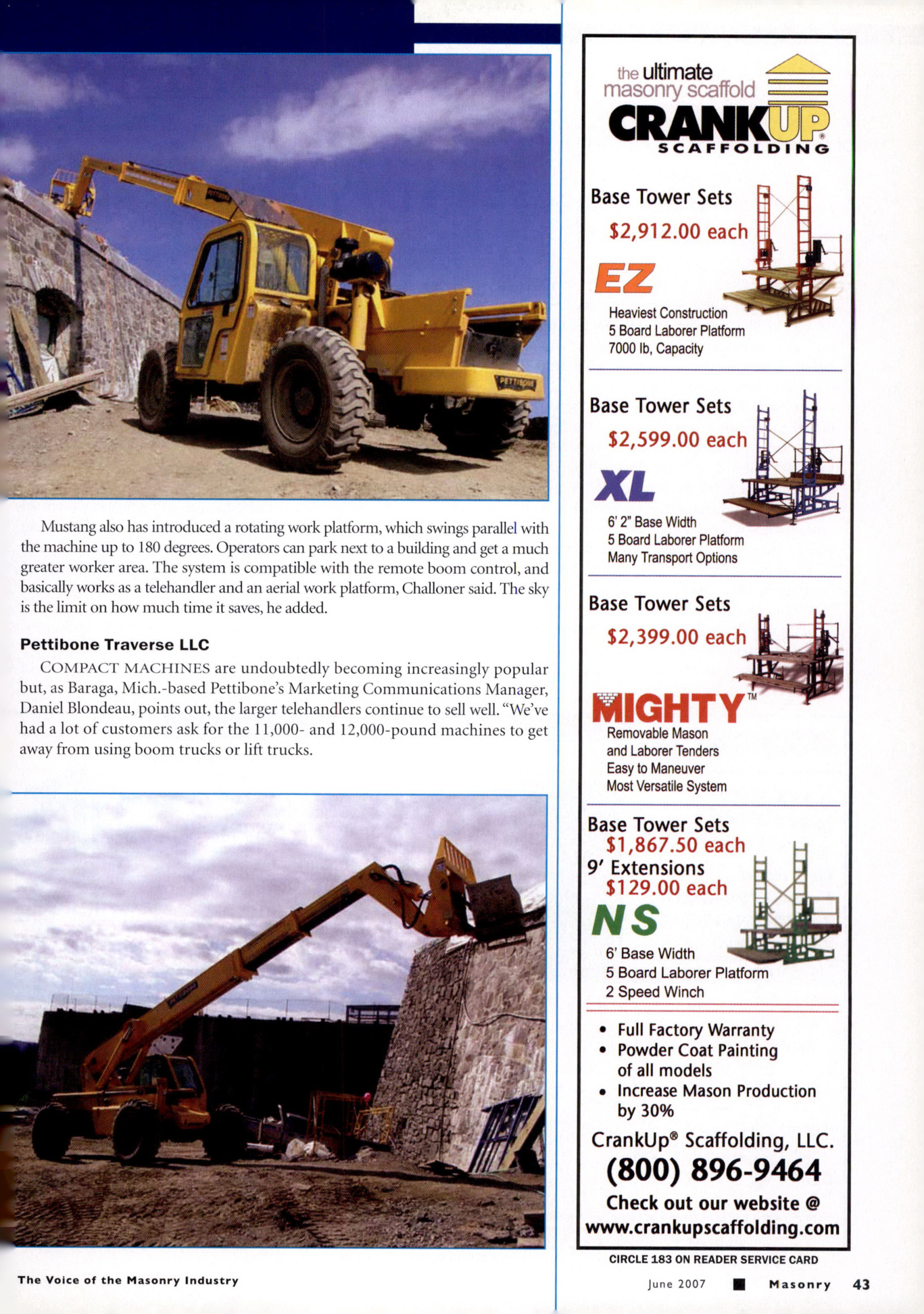 Masonry Magazine June 2007 Page. 45