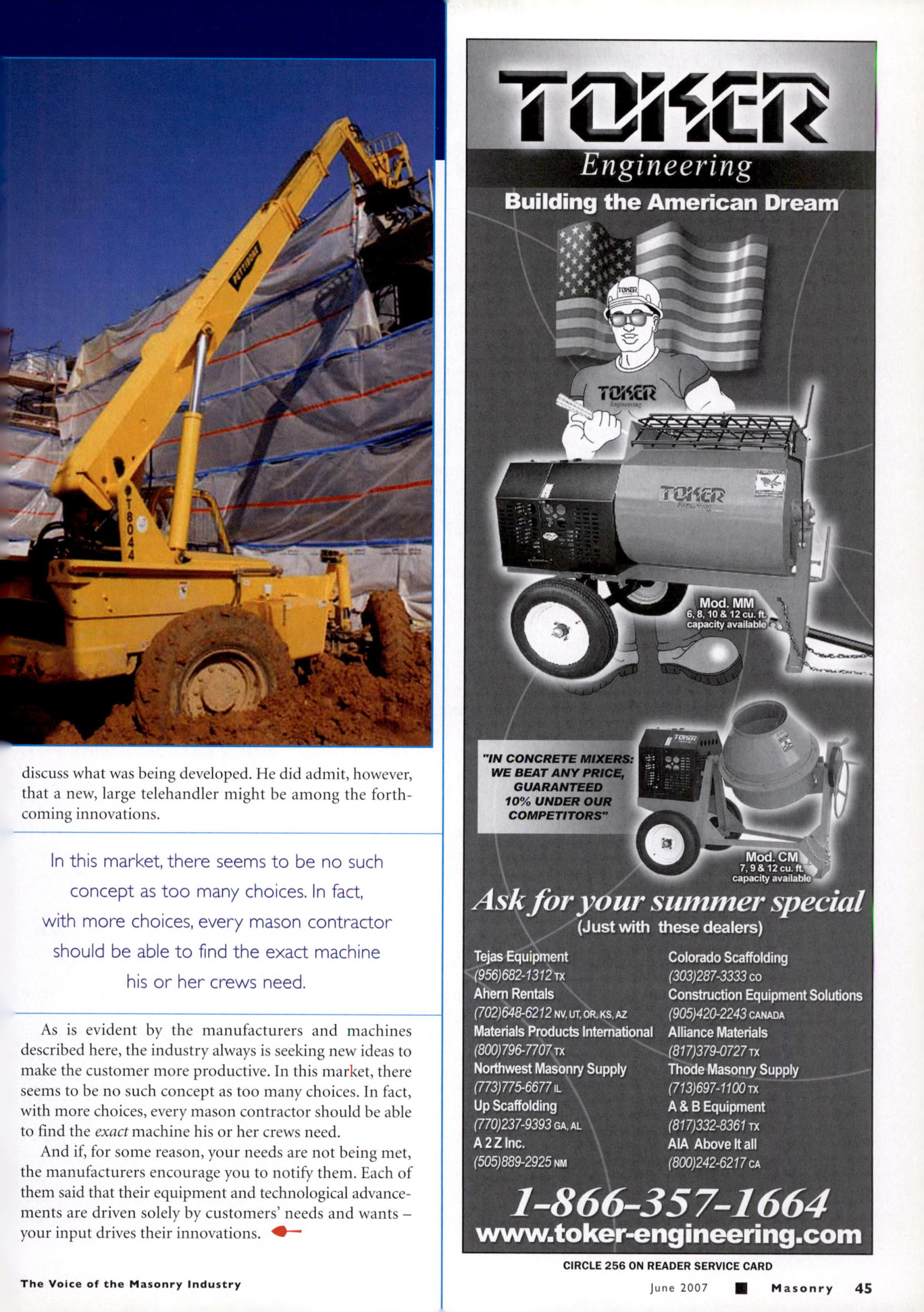Masonry Magazine June 2007 Page. 47
