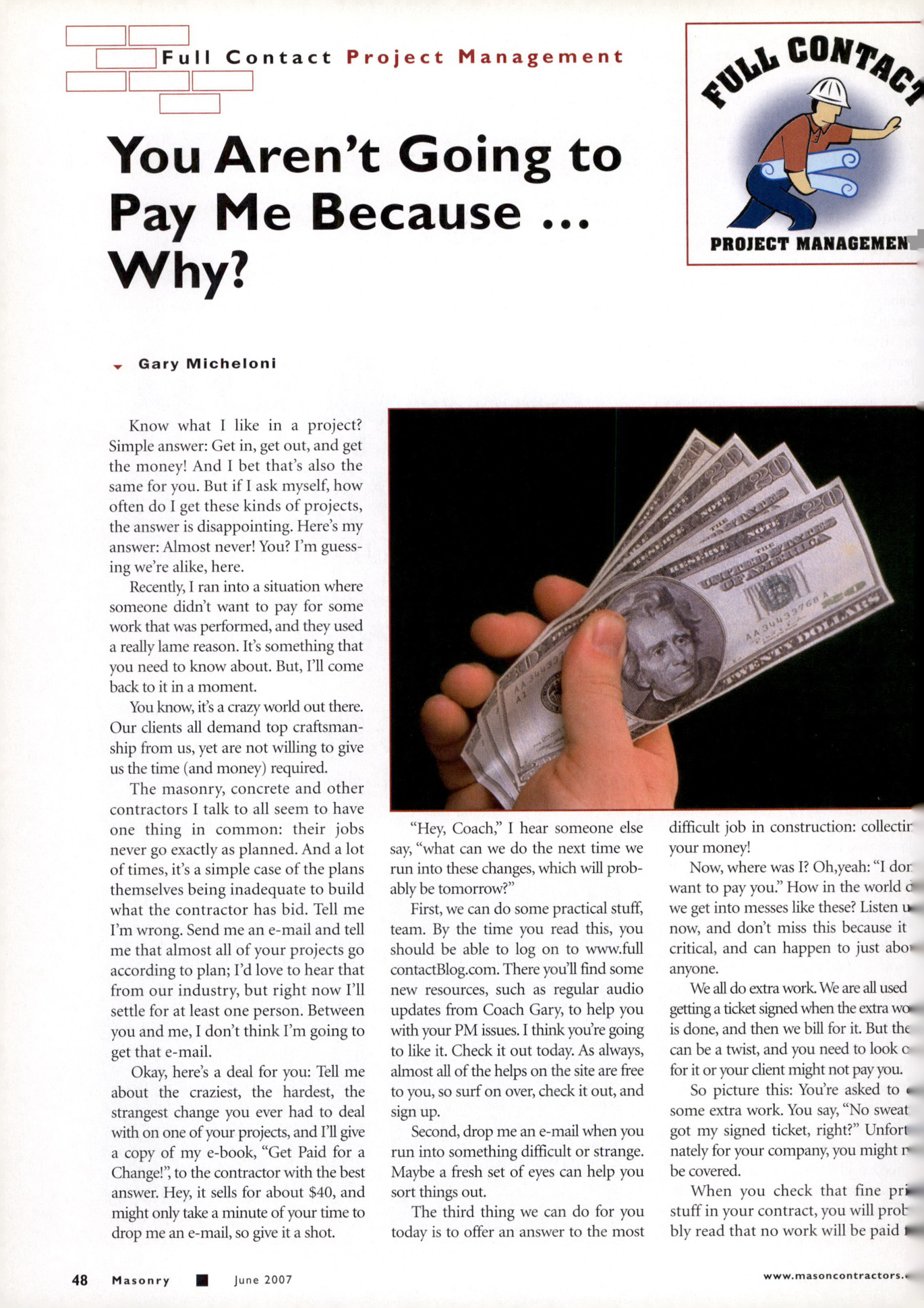 Masonry Magazine June 2007 Page. 50