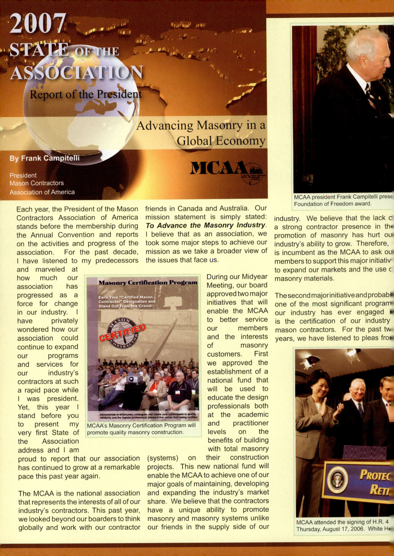 Masonry Magazine March 2007 Page. 22
