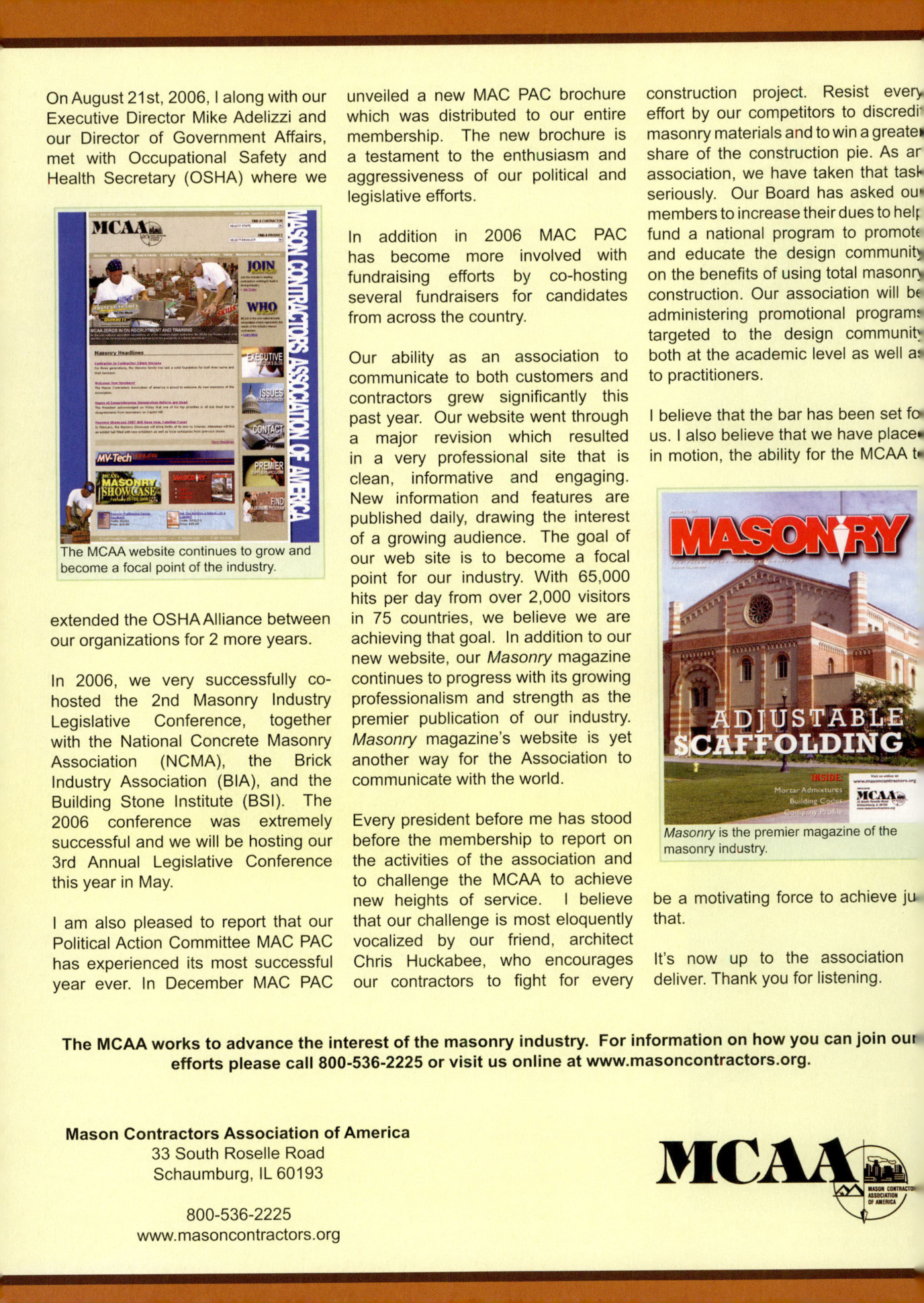 Masonry Magazine March 2007 Page. 24