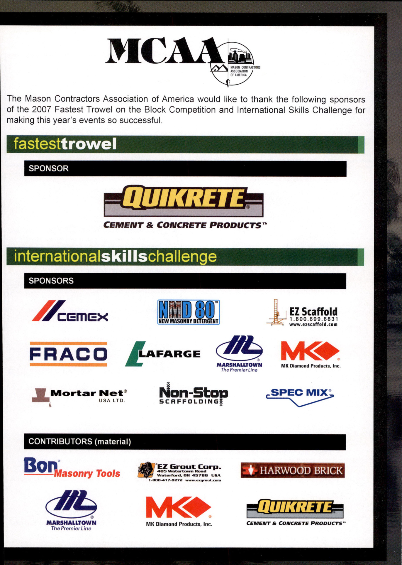 Masonry Magazine March 2007 Page. 59