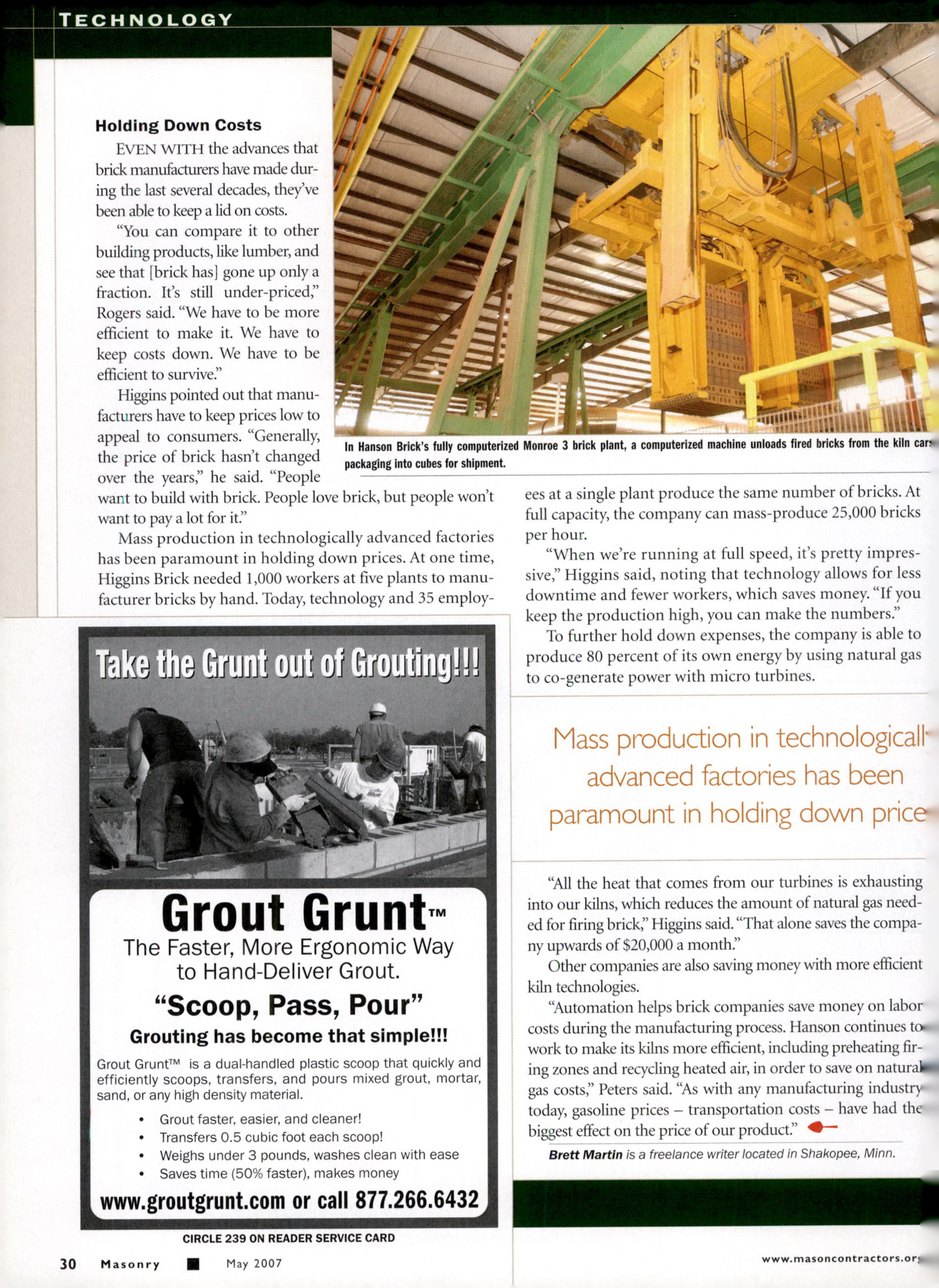 Masonry Magazine May 2007 Page. 32