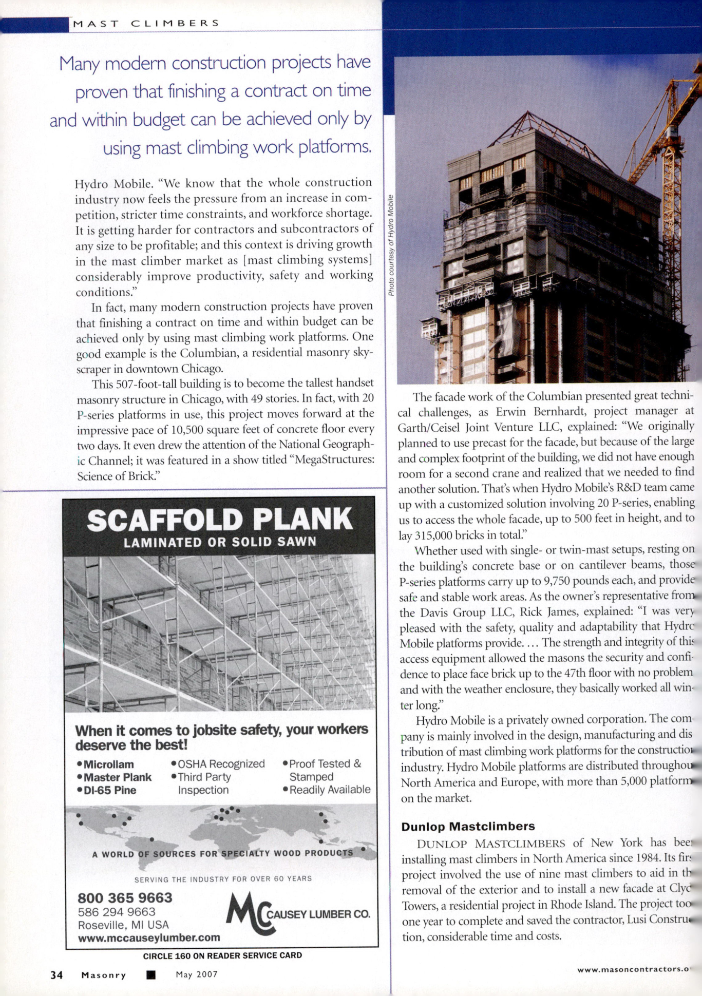 Masonry Magazine May 2007 Page. 36