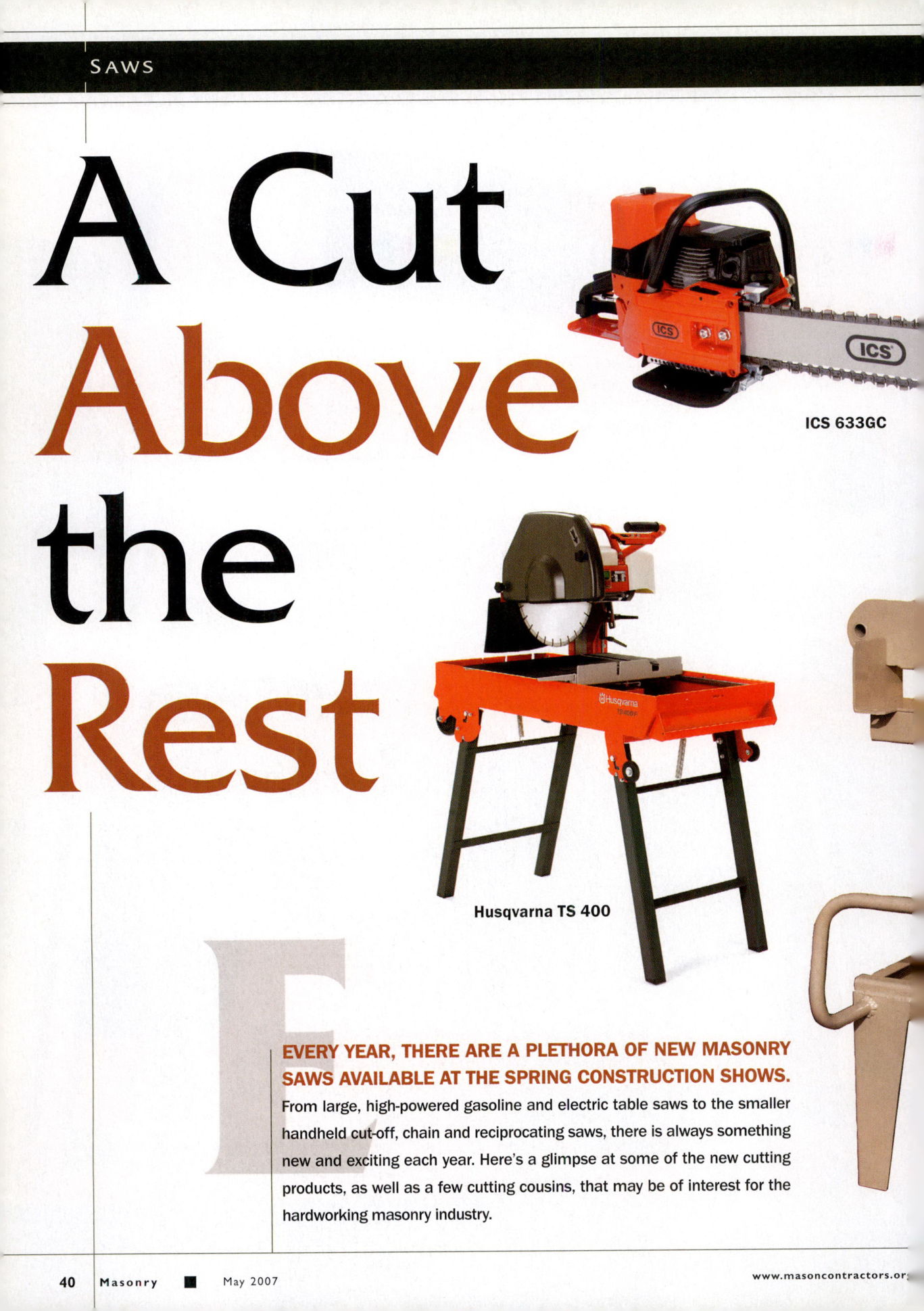 Masonry Magazine May 2007 Page. 42