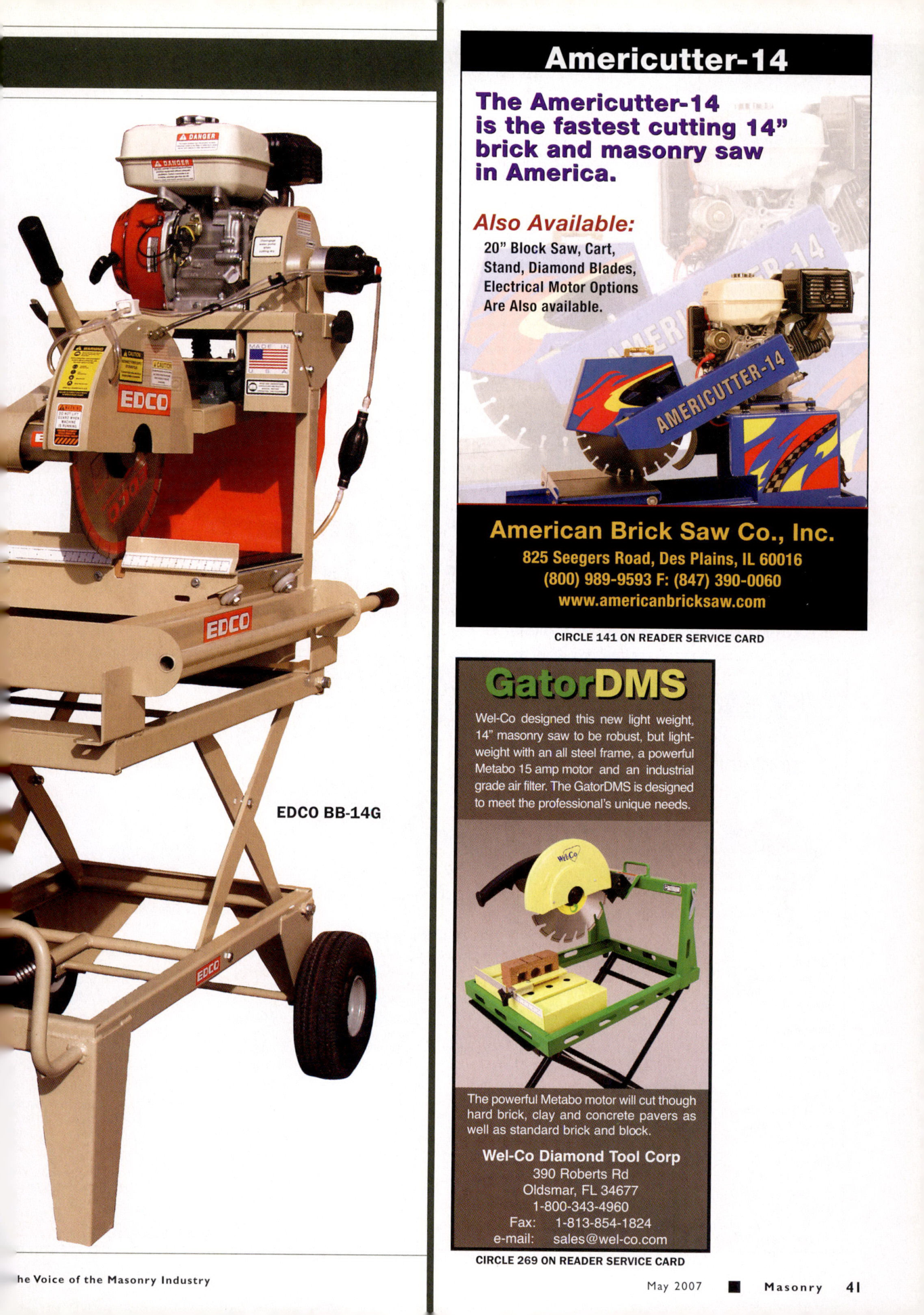 Masonry Magazine May 2007 Page. 43