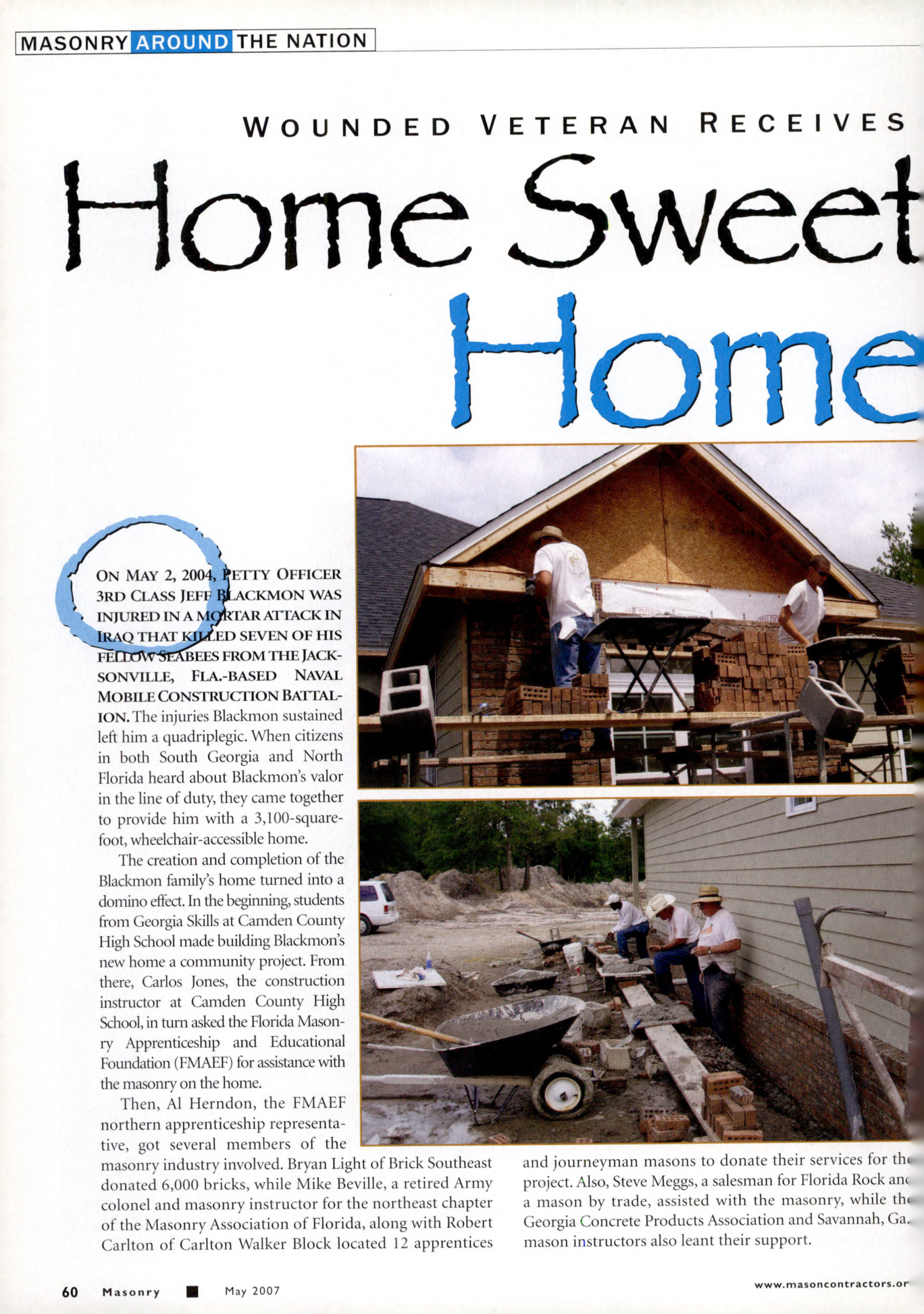 Masonry Magazine May 2007 Page. 62