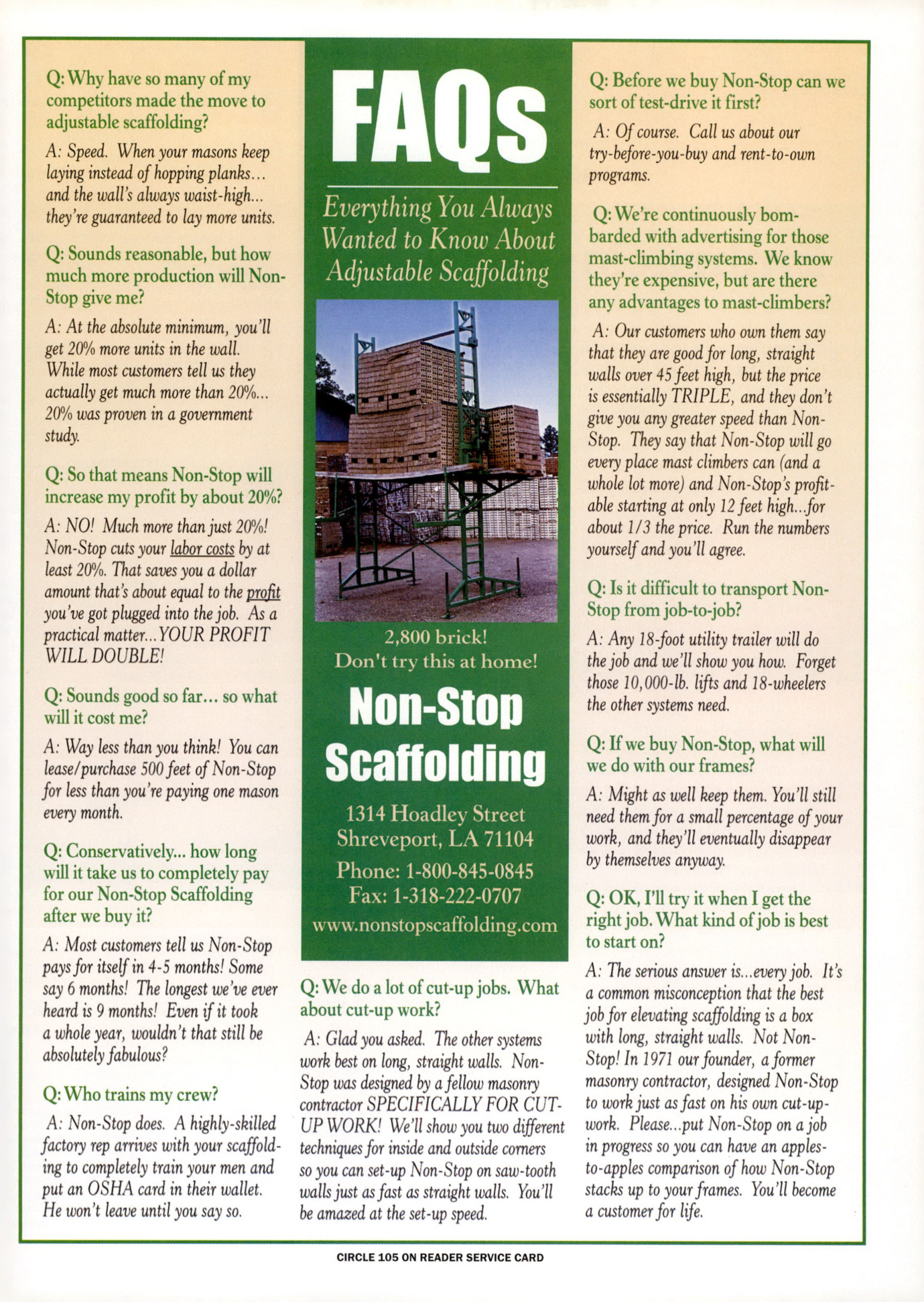 Masonry Magazine November 2007 Page. 5